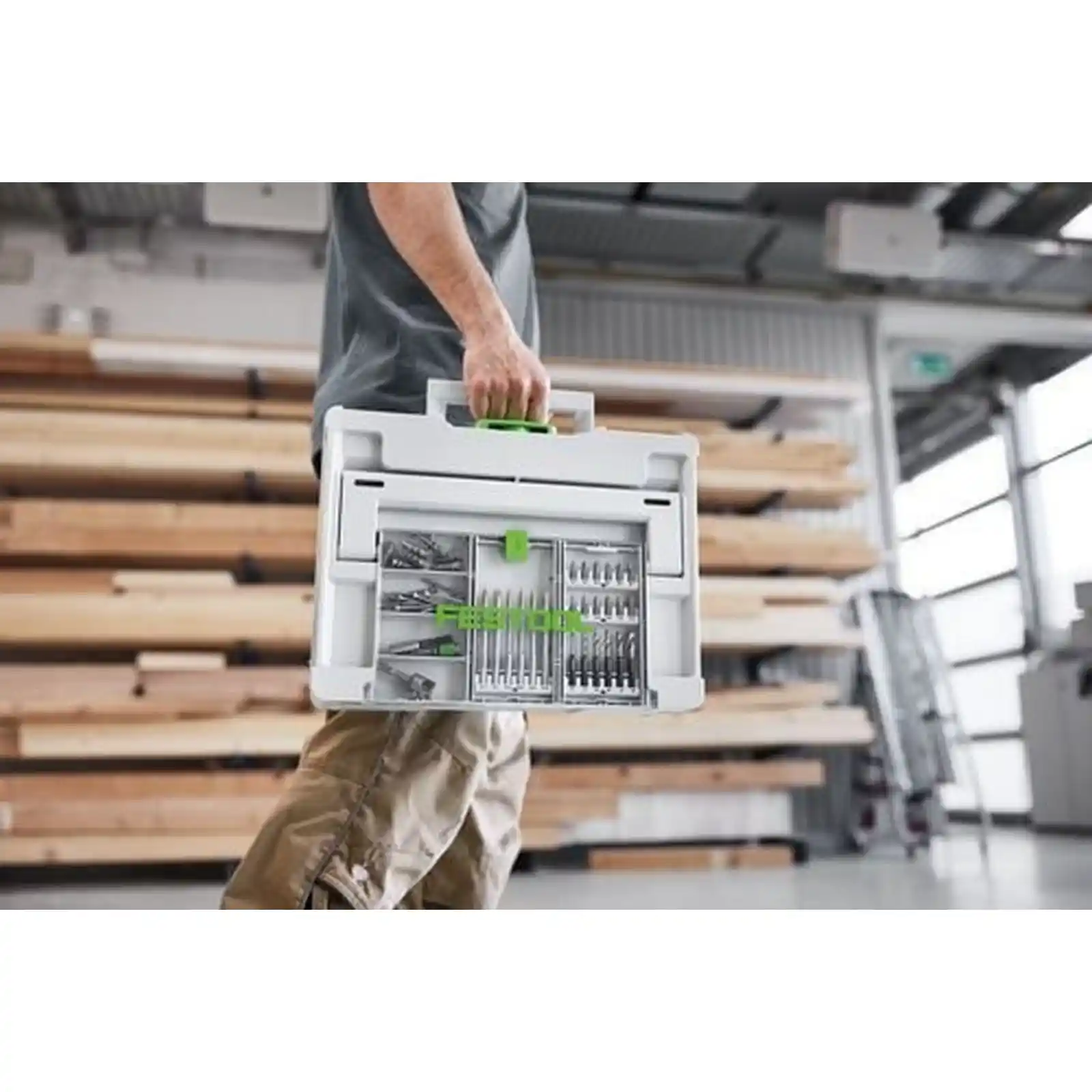 Masina de gaurit cu percutie, cu acumulator QUADRIVE TPC 18/4-Basic-Set Festool [25]