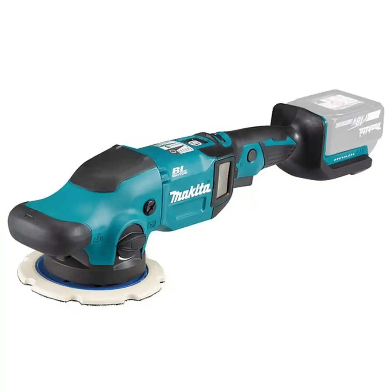 Unelte si scule Makita - Masina de polisat orbitala compatibila cu acumulatori LI-ION LXT 18V, Makita
