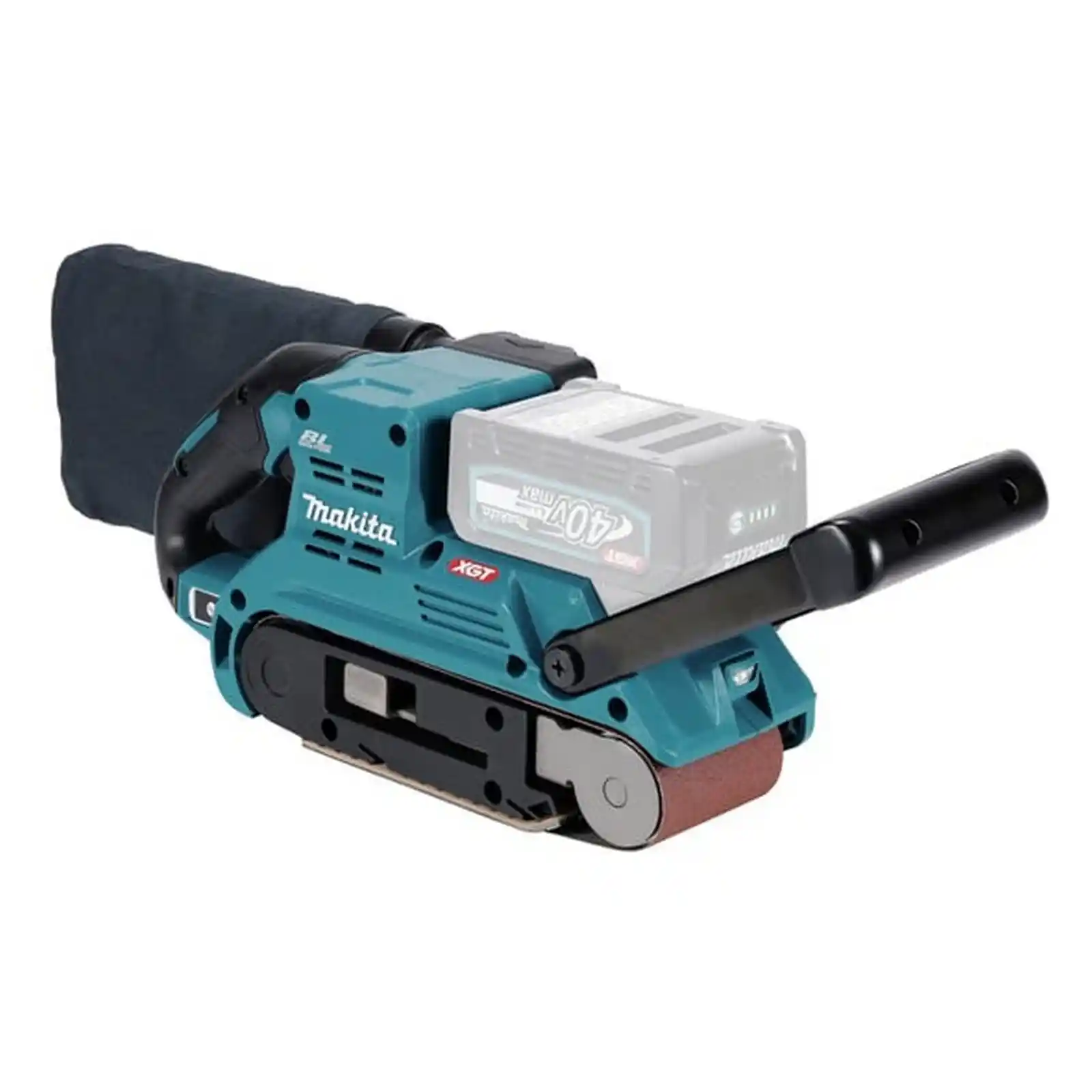 Unelte si scule Makita - Masina de slefuit cu banda XGT 40Vmax, 76 x 533 mm, livrata fara acumulatori, Makita