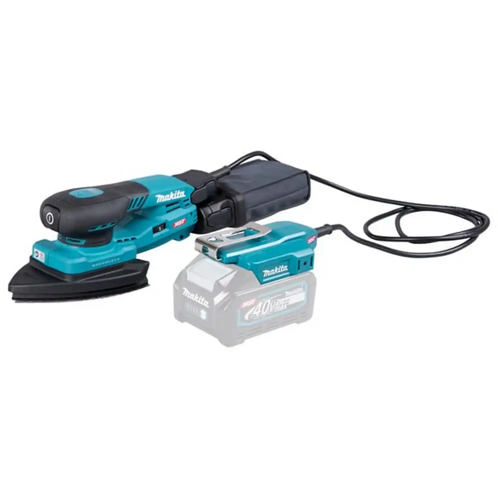 Unelte si scule Makita - Masina de slefuit XGT 40Vmax, 100 x 150 mm, livrata fara acumulator, Makita