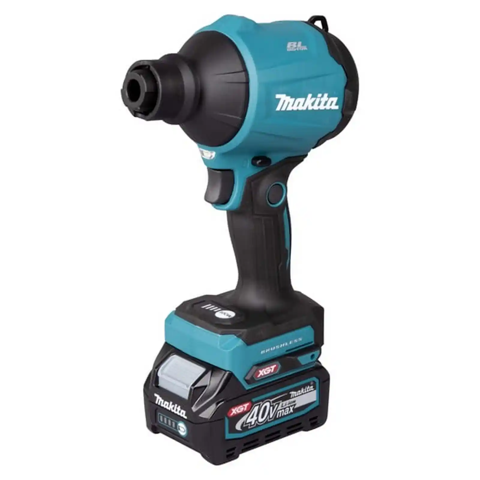 Unelte si scule Makita - Masina de suflat XGT 40Vmax, 1,1 m³/min, livrata cu un acumulator 2,0Ah, Makita