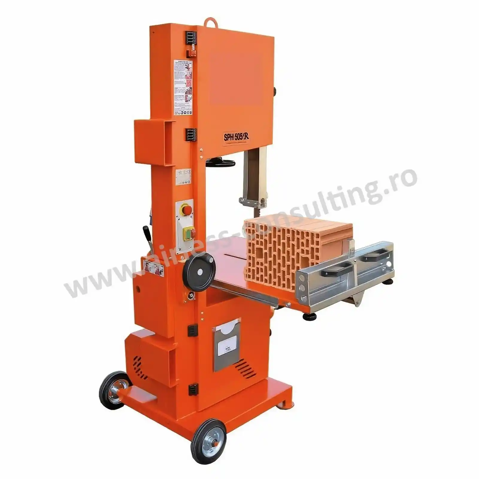 Utilaje profesionale constructii - Masina de taiat BCA, caramida, TSC505, inaltime taiere 500 mm, 1.4 kW