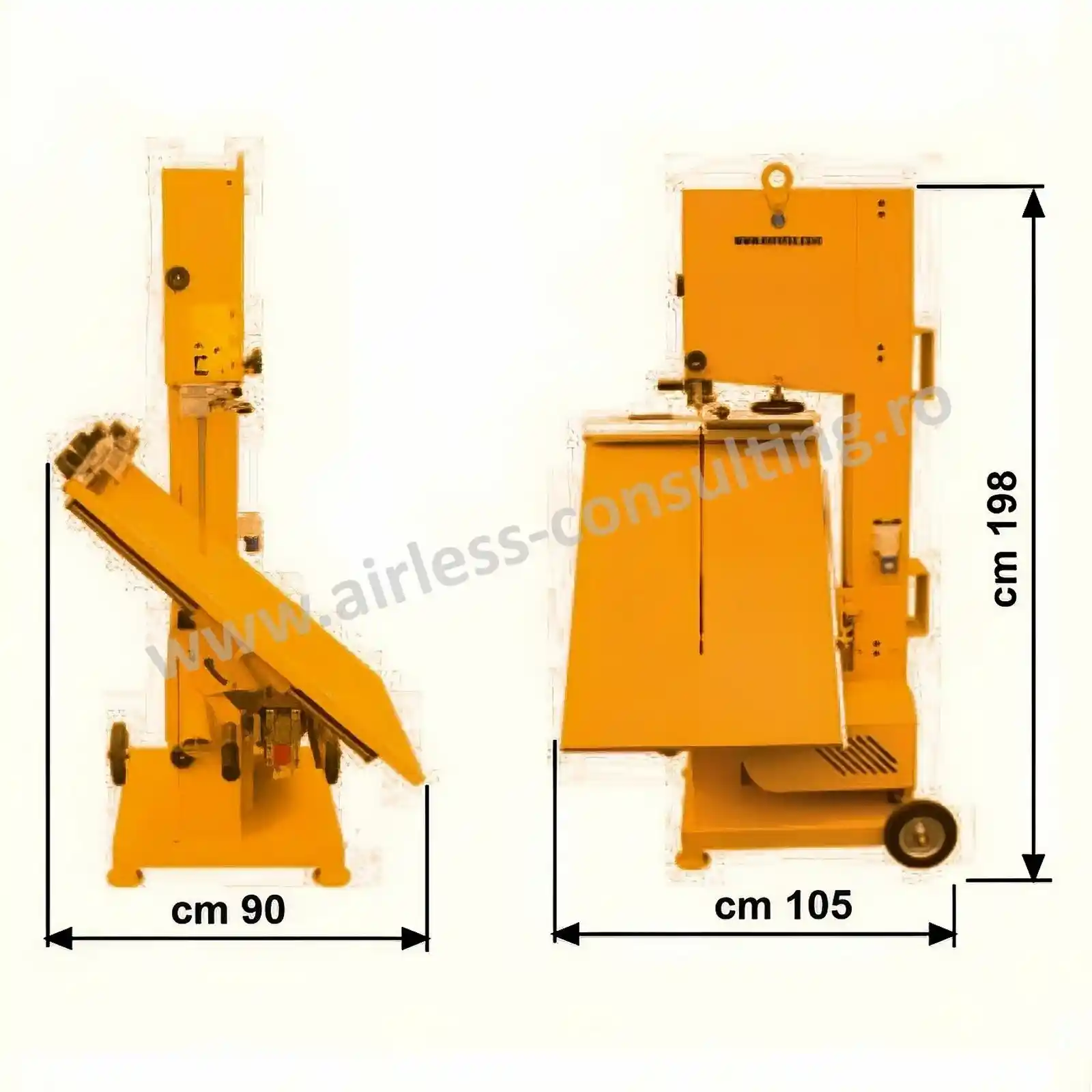 Masina de taiat BCA, caramida, TSC650, lungime taiere 660 mm, 1.85 kW [2]