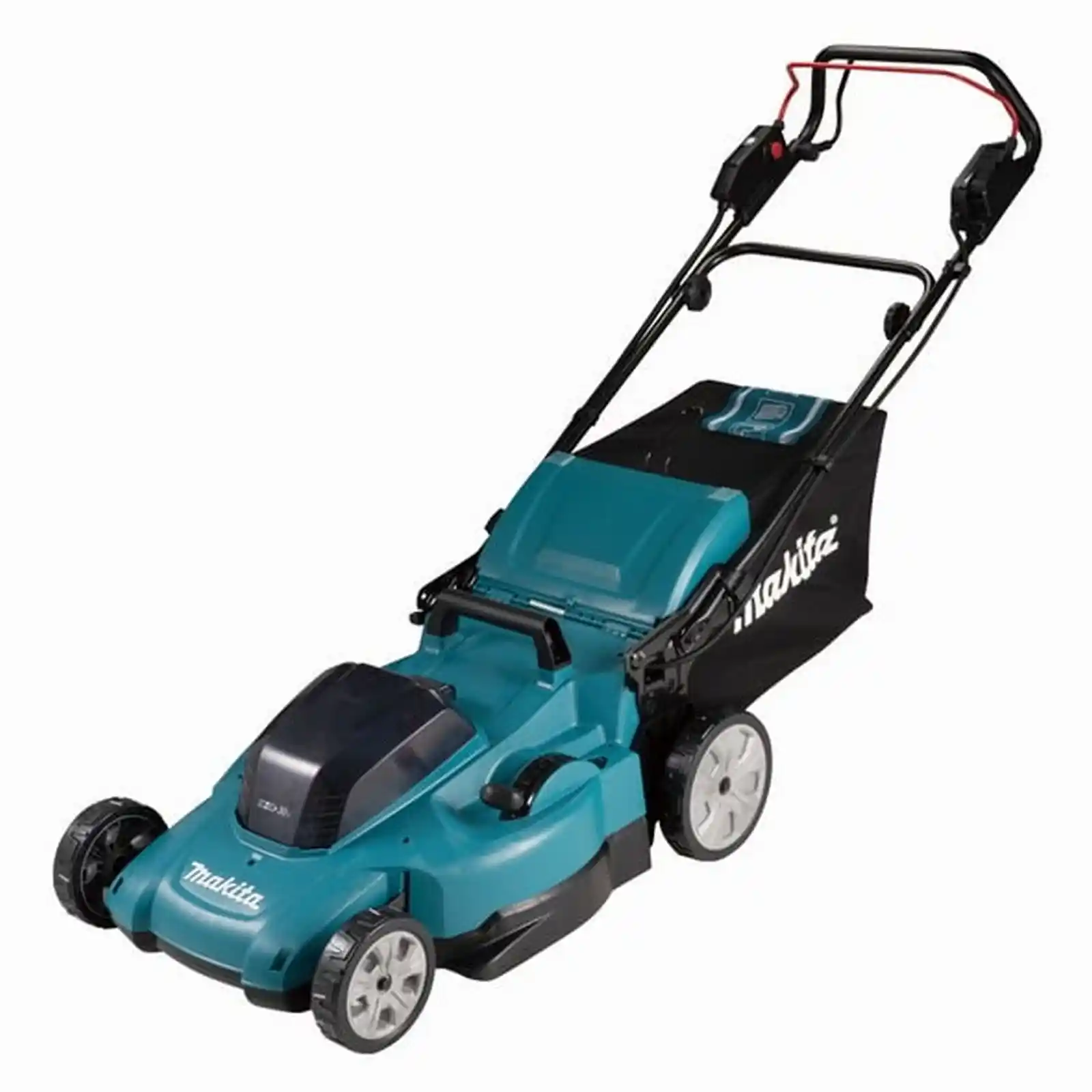 Masina de tuns gazon si iarba - Masina de tuns gazon cu autopropulsie LXT 18V, 53 cm, livrata cu 2 acumulatori 18V 5,0Ah, Makita