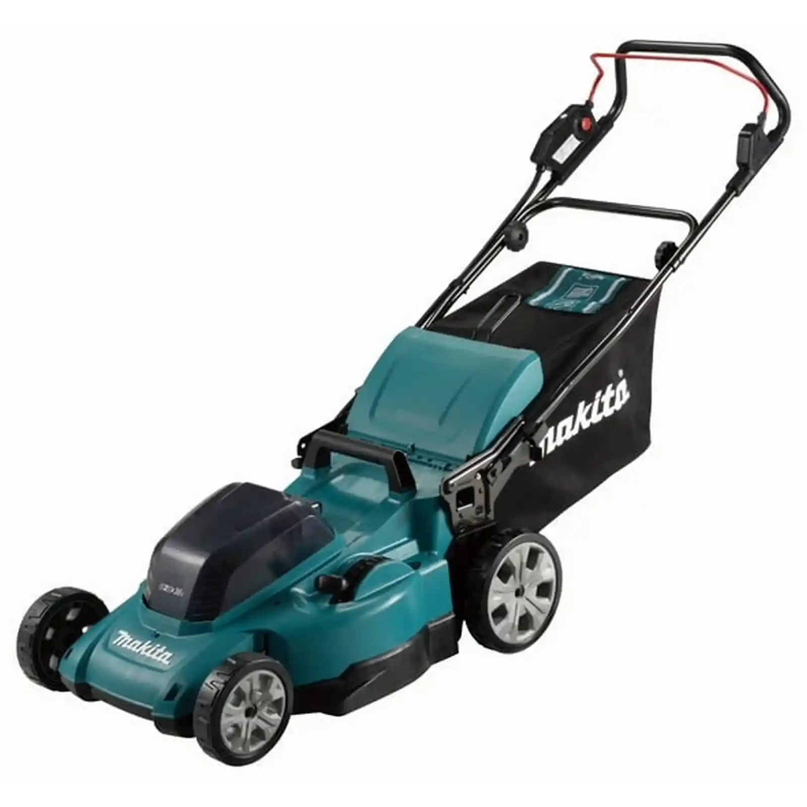 Masina de tuns gazon si iarba - Masina de tuns gazon LXT 18V, 48 cm, livrata cu 2 acumulatori 18V 5,0Ah, Makita