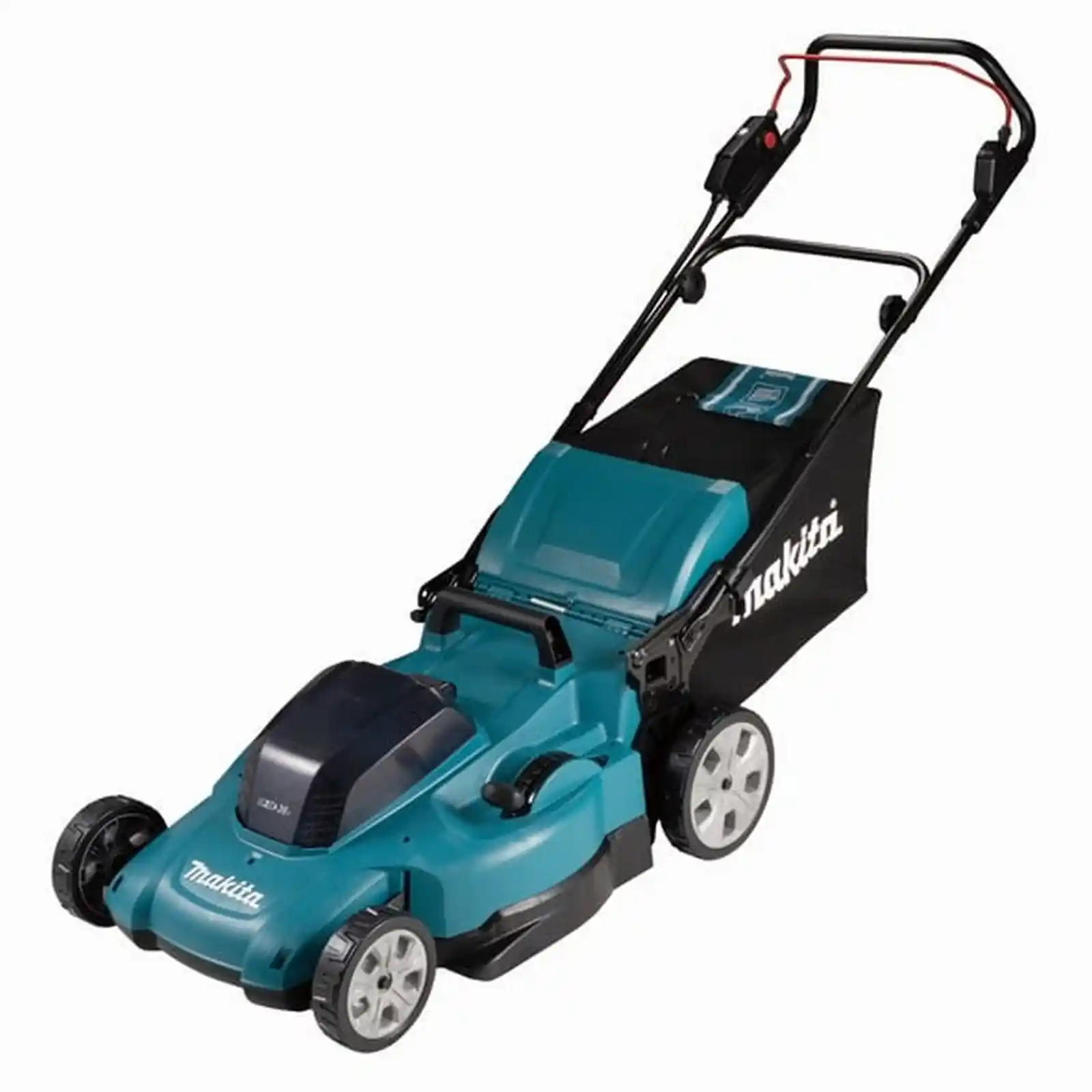 Masina de tuns gazon si iarba - Masina de tuns gazon LXT 18V, 53 cm, livrata cu 2 acumulatori 18V 5,0Ah, Makita