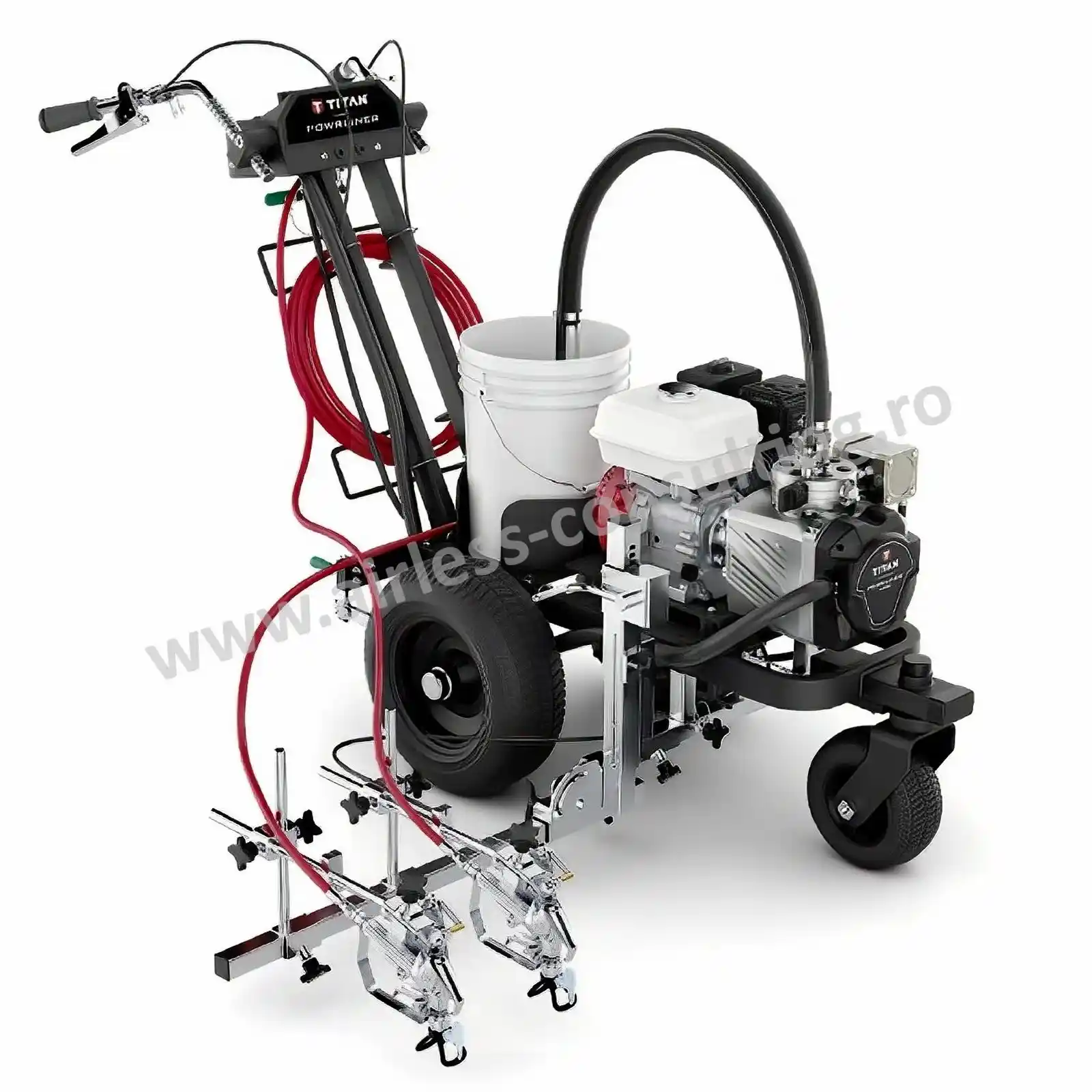 Pompe pentru constructii - Masina Marcaj Rutier, Titan, PowerLiner 4500 Honda 5.5 cp