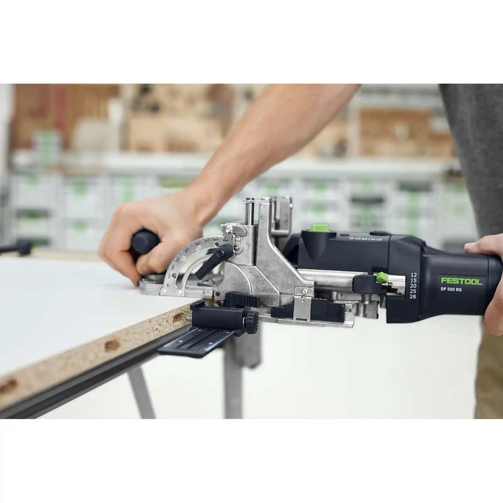 Masina pentru imbinari in lemn DOMINO DF 500 RQ-Plus Festool [4]