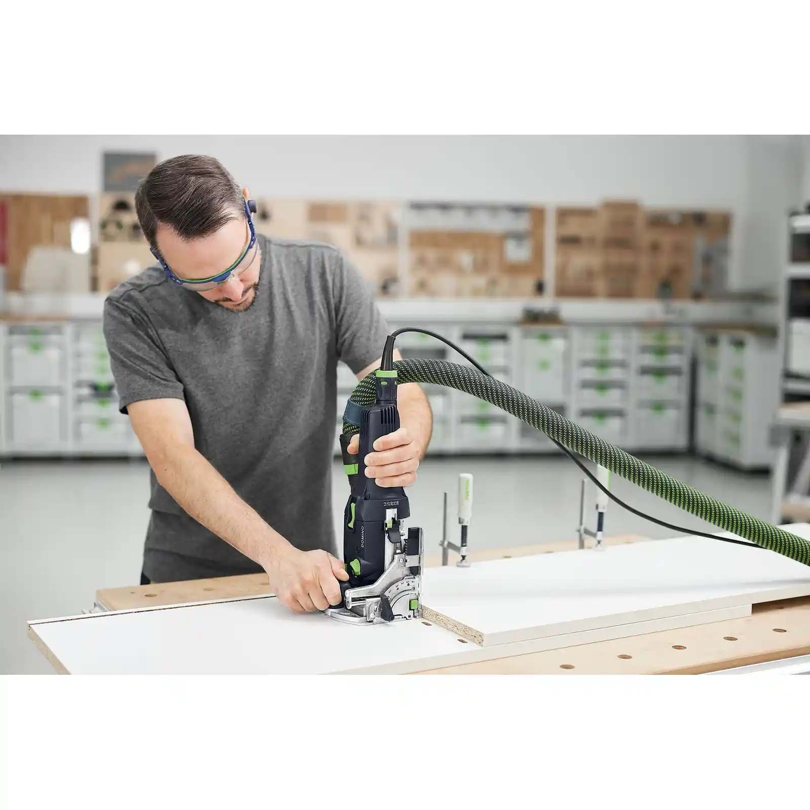 Masina pentru imbinari in lemn DOMINO DF 500 RQ-Plus Festool [3]