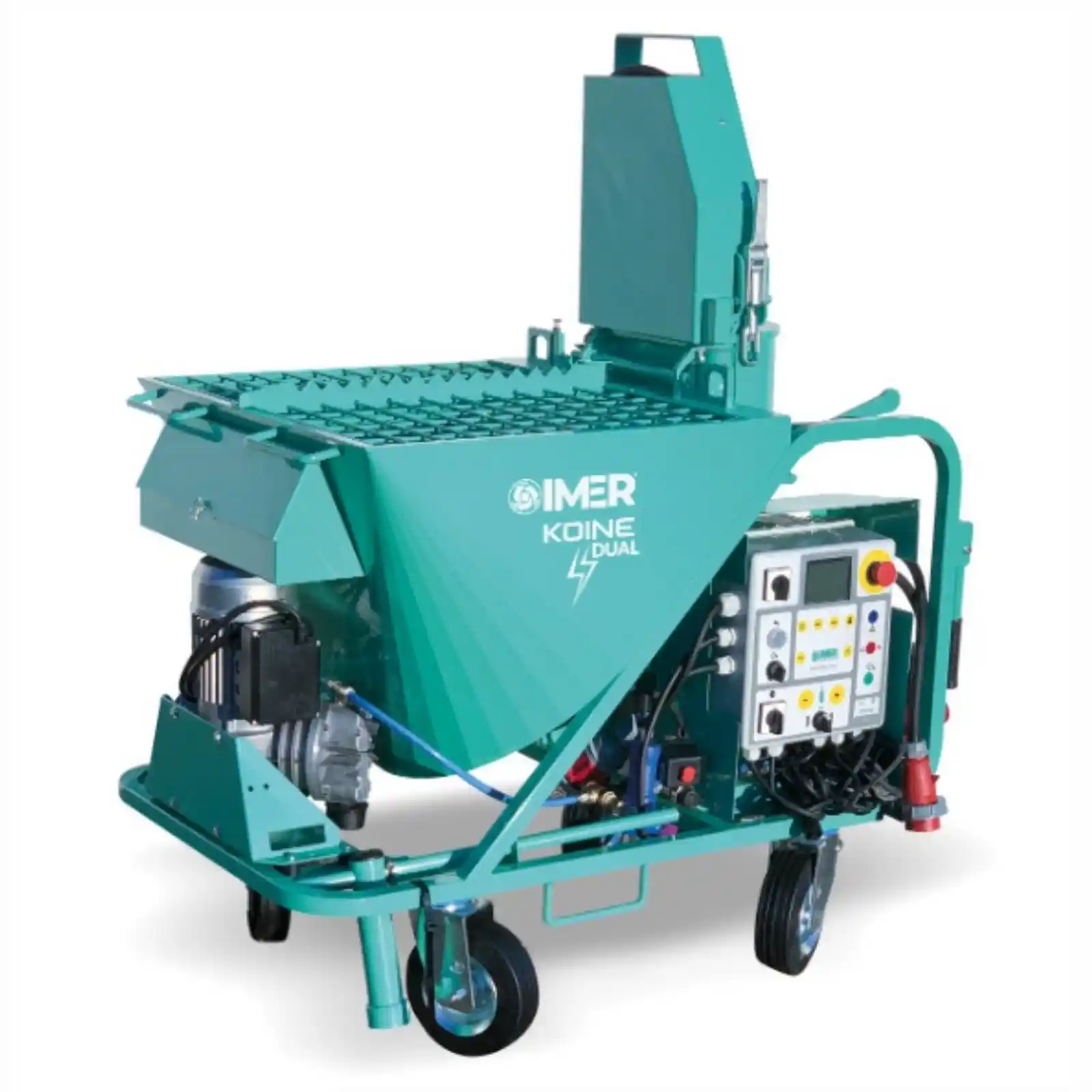 Masina, pompa, de tencuit, KOINE 4 Dual, monofazica / trifazica, 230V/400V, 22 l/min [1]