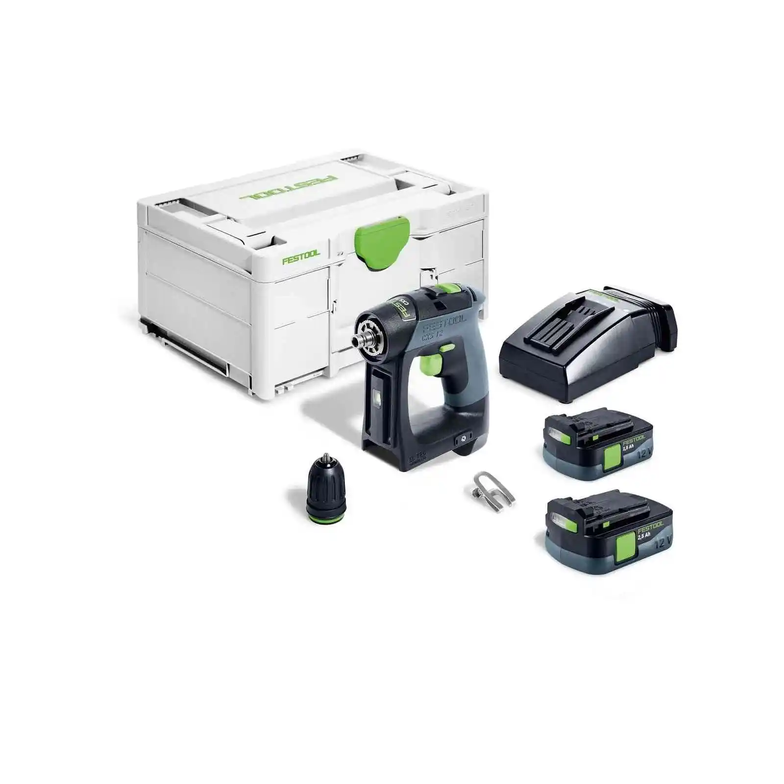 Unelte Profesionale Festool - Masini de gaurit si insurubat cu acumulatori CXS 12 2,5-Plus Festool