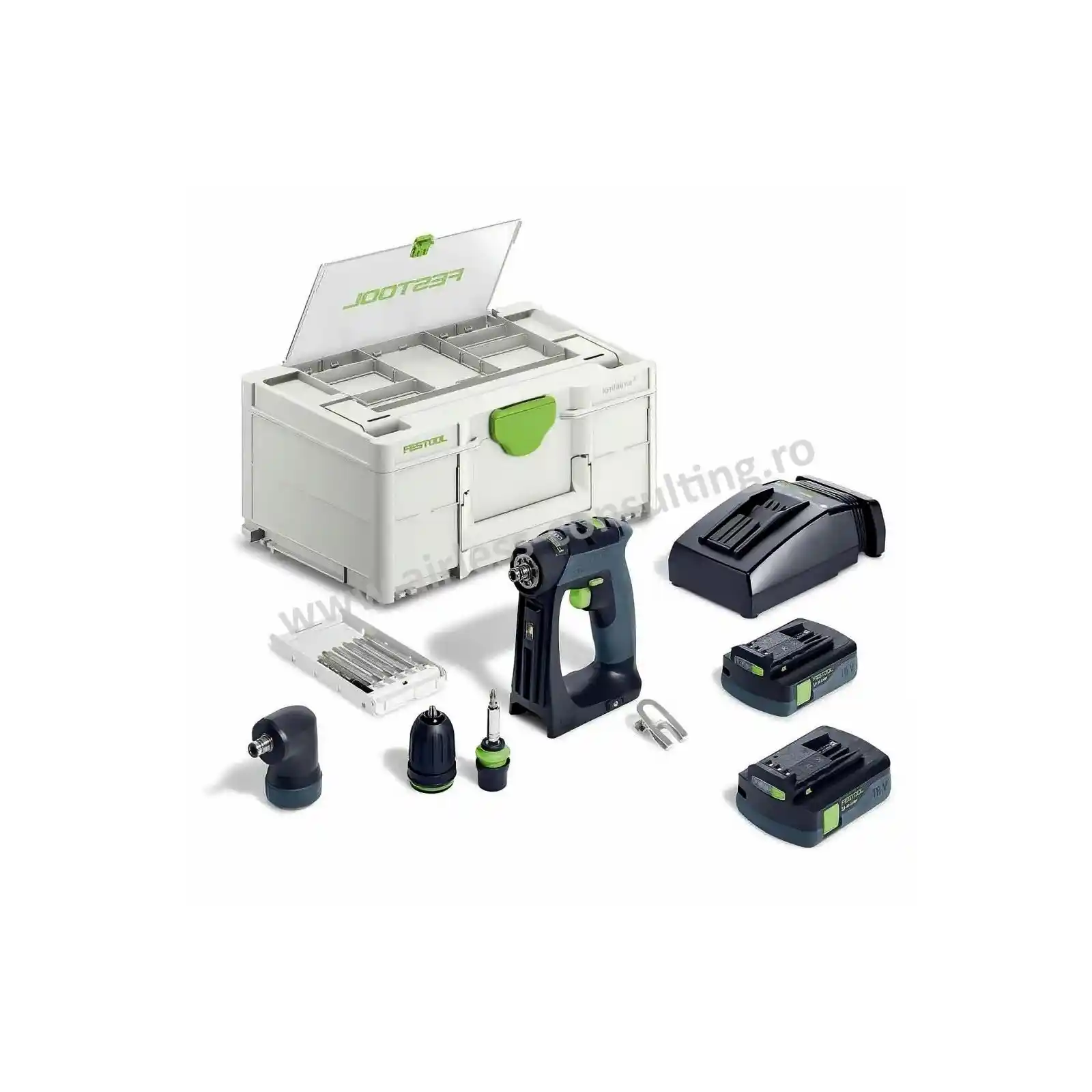 Unelte Profesionale Festool - Masini de gaurit si insurubat cu acumulatori CXS 18 C 3,0-Set Festool