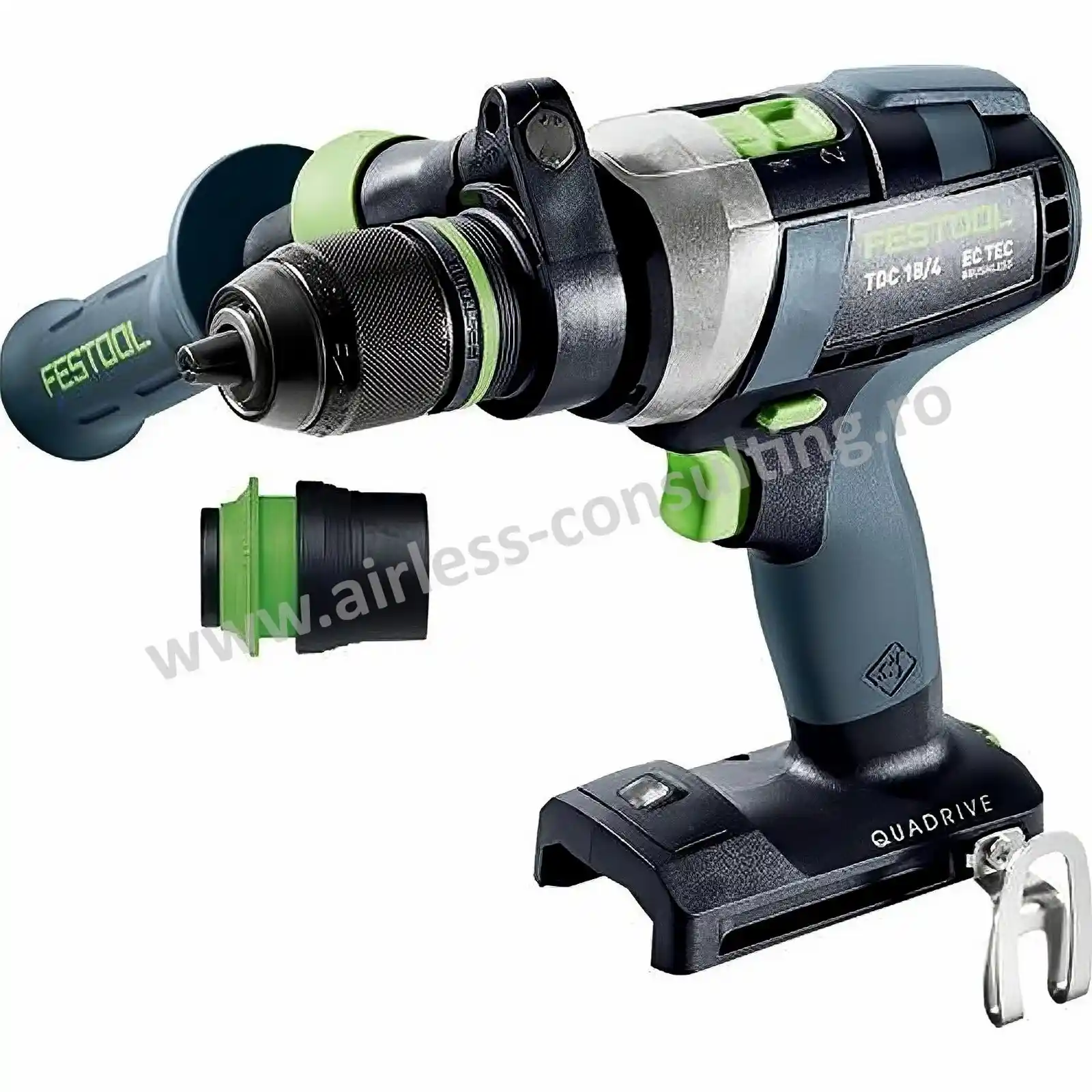 Unelte Profesionale Festool - Masini de gaurit si insurubat cu acumulatori QUADRIVE TDC 18/4-Basic Festool