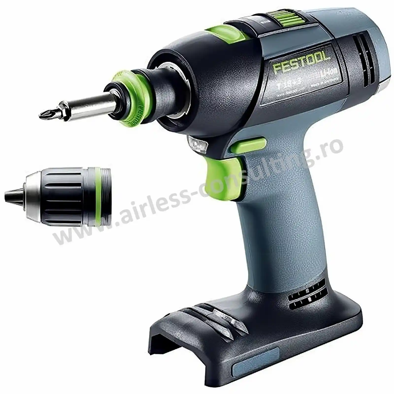 Unelte Profesionale Festool - Masini de gaurit si insurubat cu acumulatori T 18+3-Basic Festool