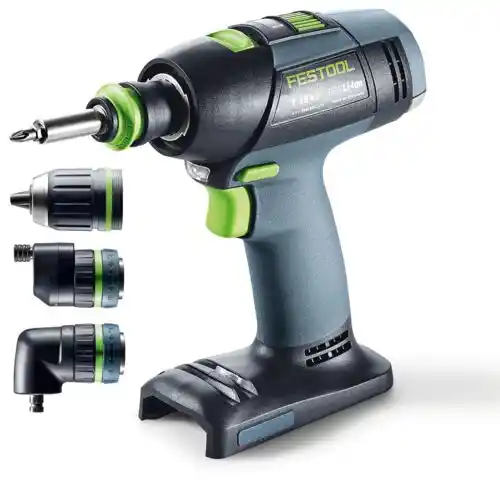 Unelte Profesionale Festool - Masini de gaurit si insurubat cu acumulatori T18+3 Basic-Set, Festool