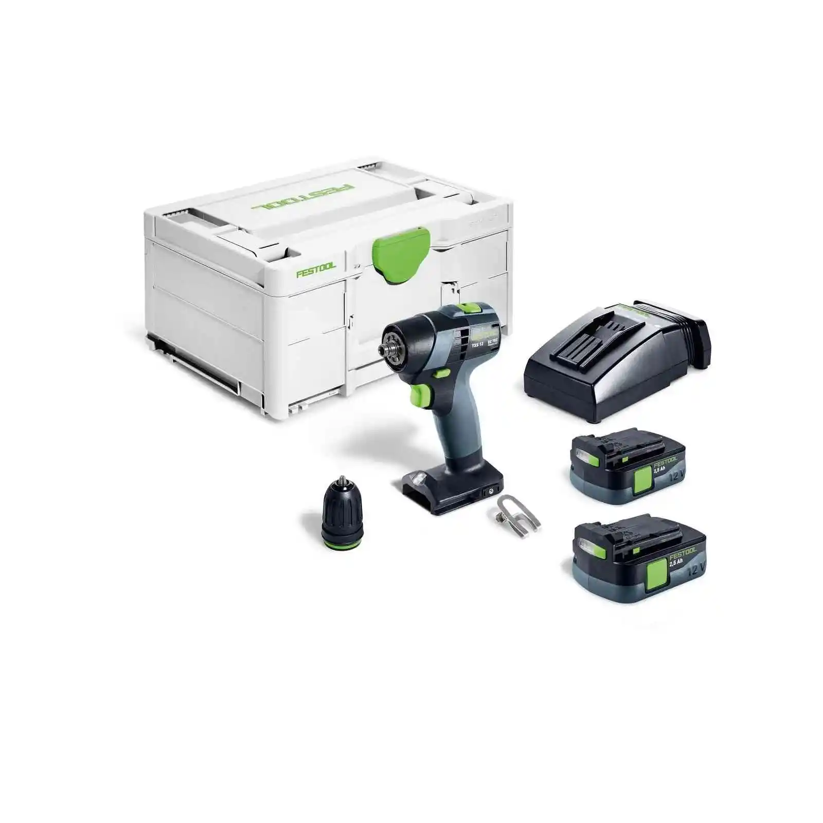 Unelte Profesionale Festool - Masini de gaurit si insurubat cu acumulatori TXS 12 2,5-Plus Festool