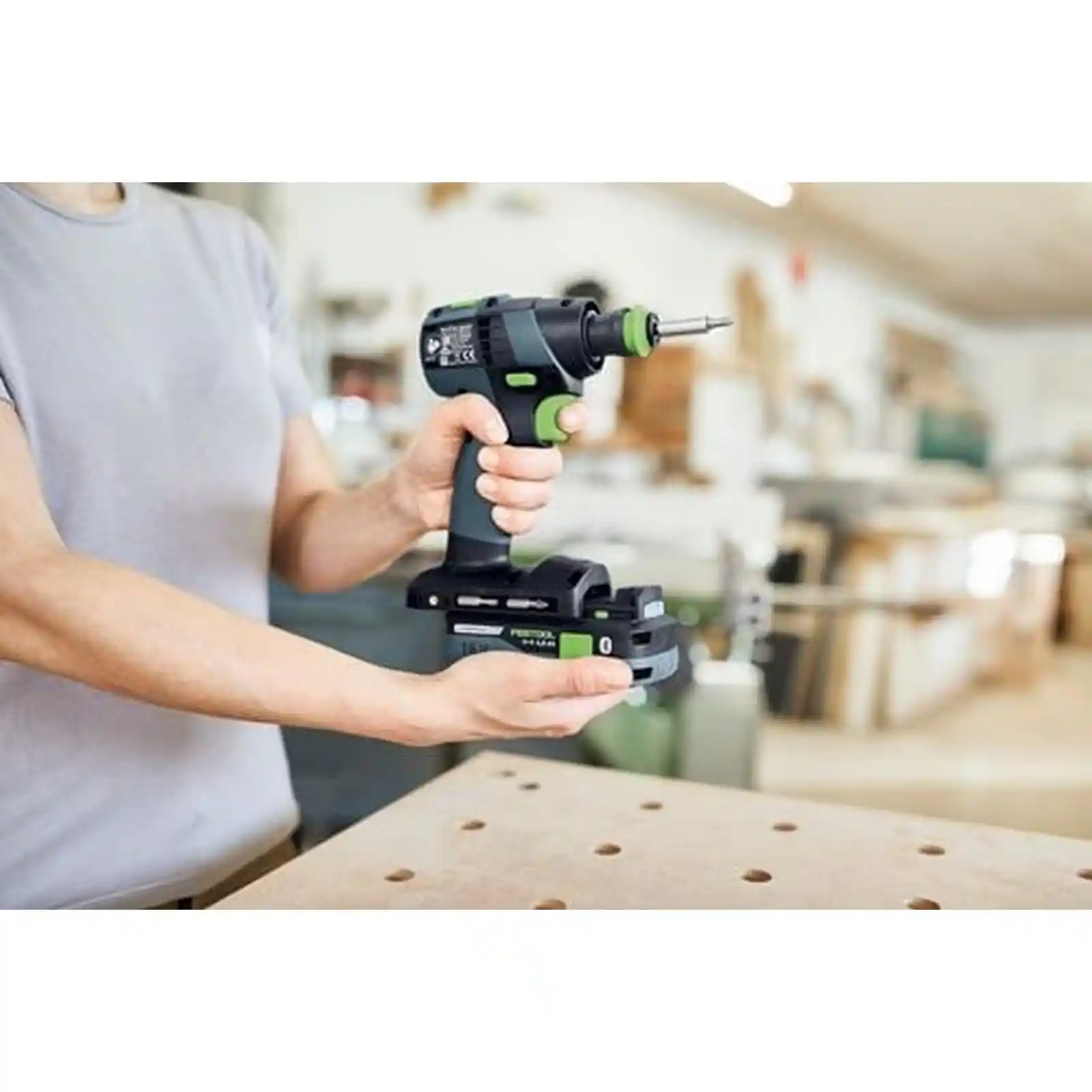 Masini de gaurit si insurubat cu acumulatori TXS 18-Basic-Set Festool [12]