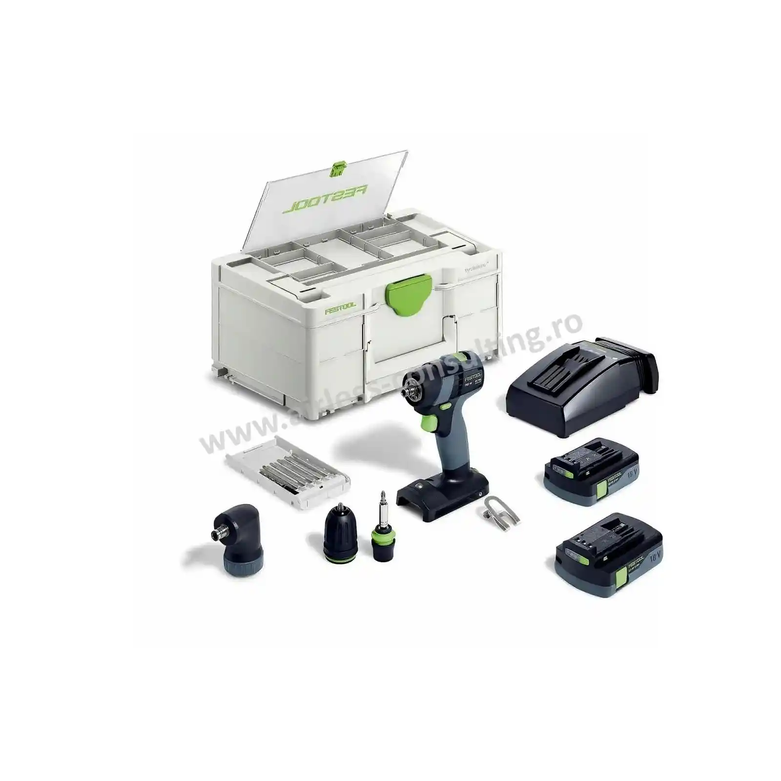 Unelte Profesionale Festool - Masini de gaurit si insurubat cu acumulatori TXS 18 C 3,0-Set Festool
