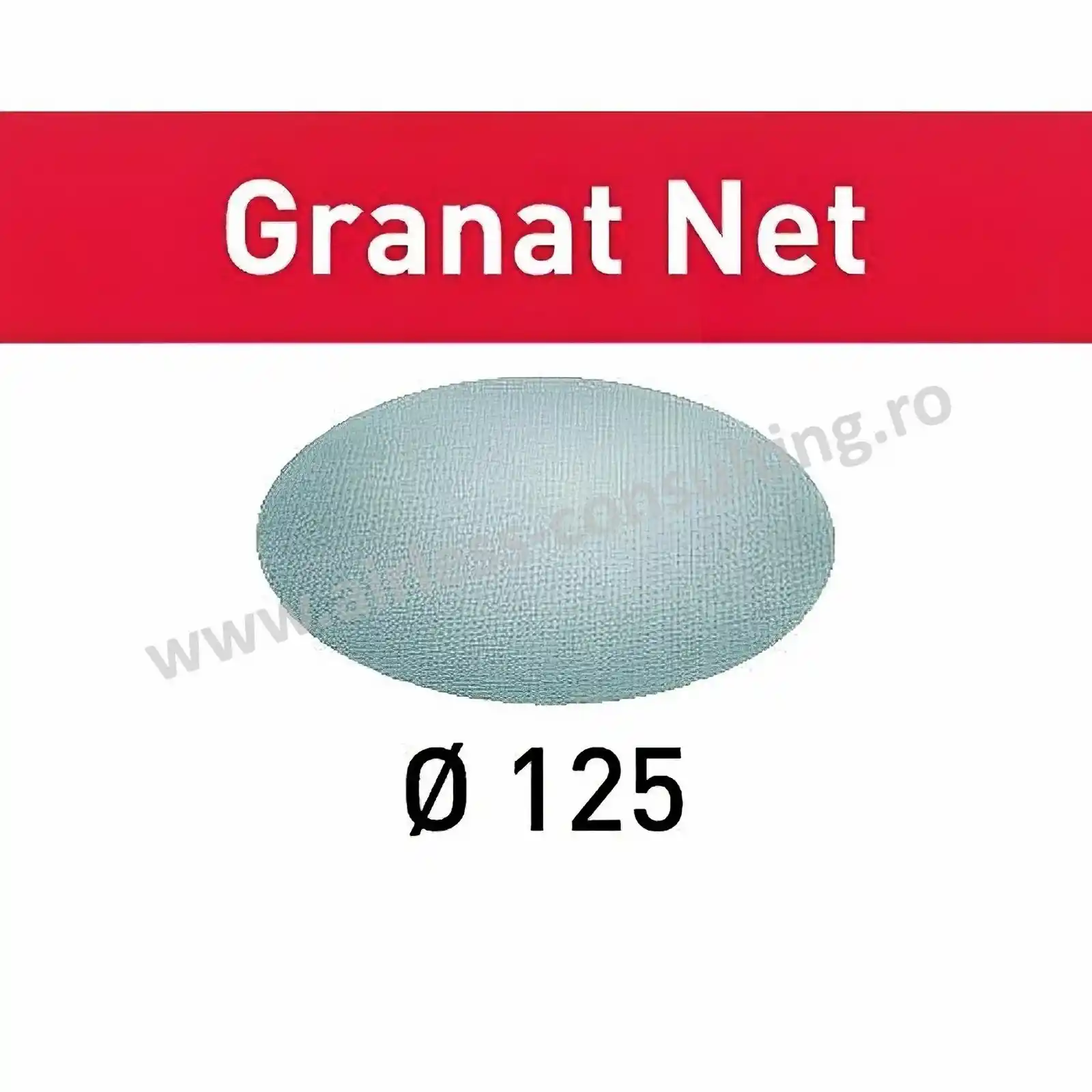 Unelte Profesionale Festool - Material abraziv reticular Granat Net, D125, P180, 50 buc/pachet, Festool