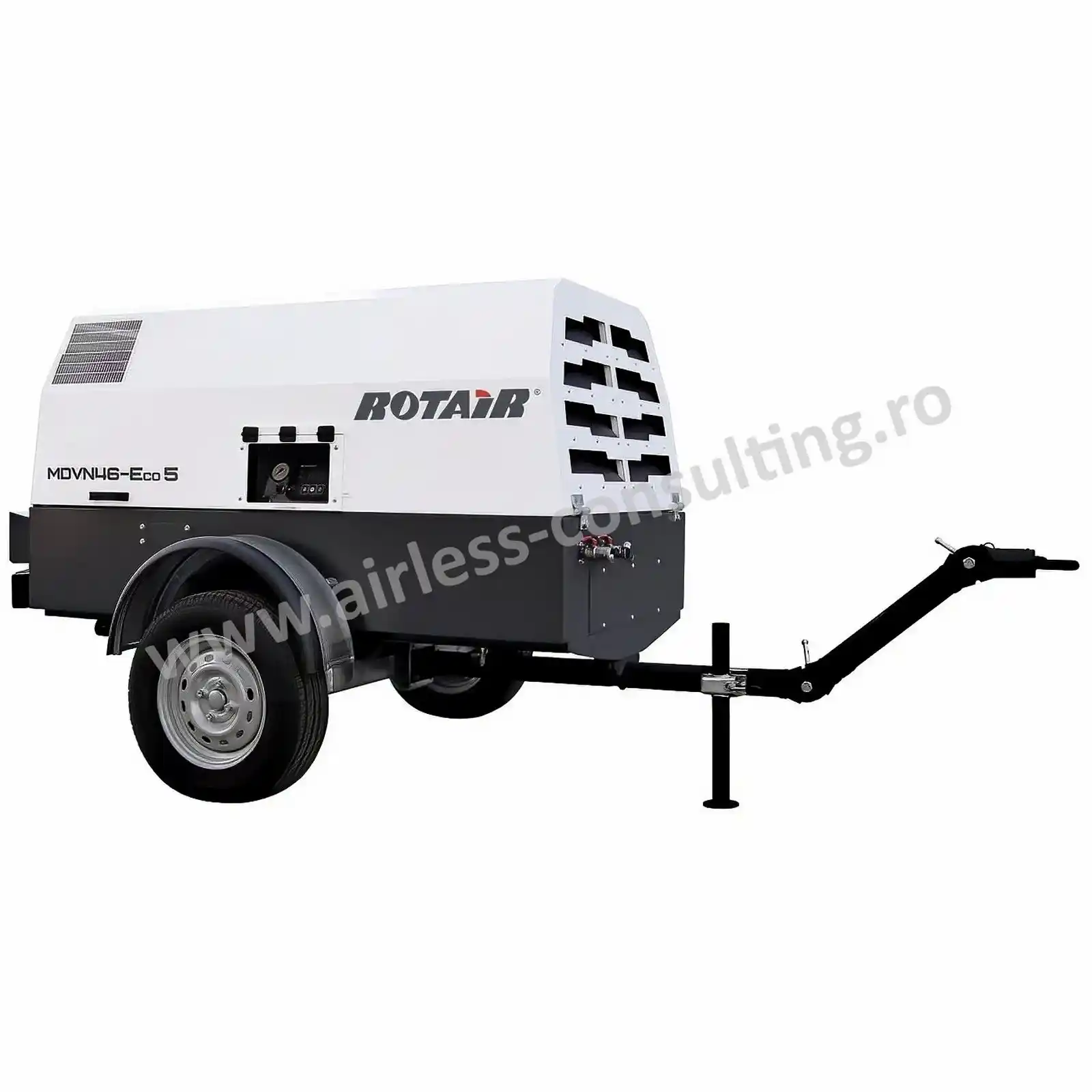 Utilaje profesionale constructii - MDVN46K Motocompresor 4500l/min 7 bar Kubota SKID VERSION