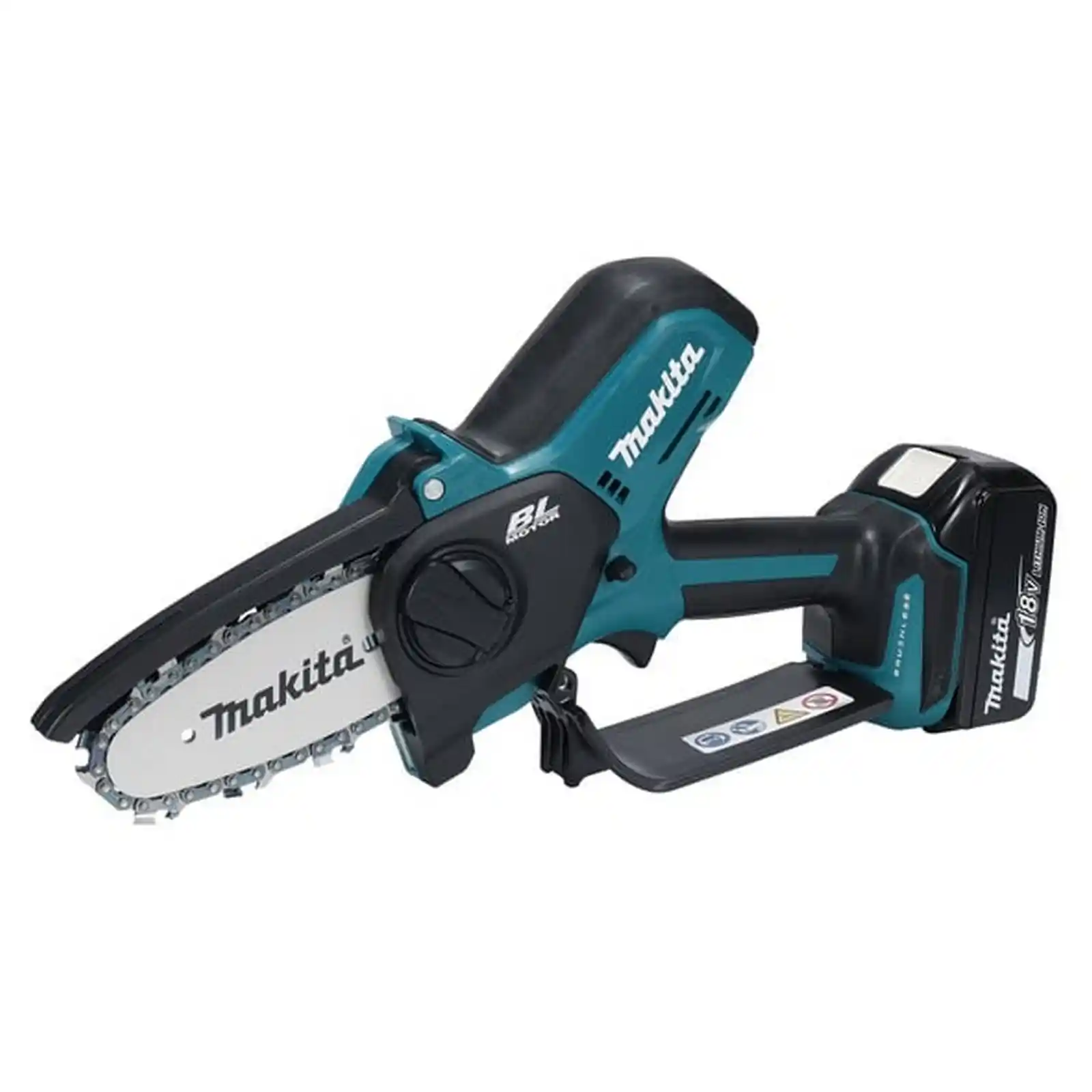Unelte si scule Makita - Mini-fierastrau cu lant LXT 18V, 10 cm, livrat cu un acumulator 3.0Ah, Makita