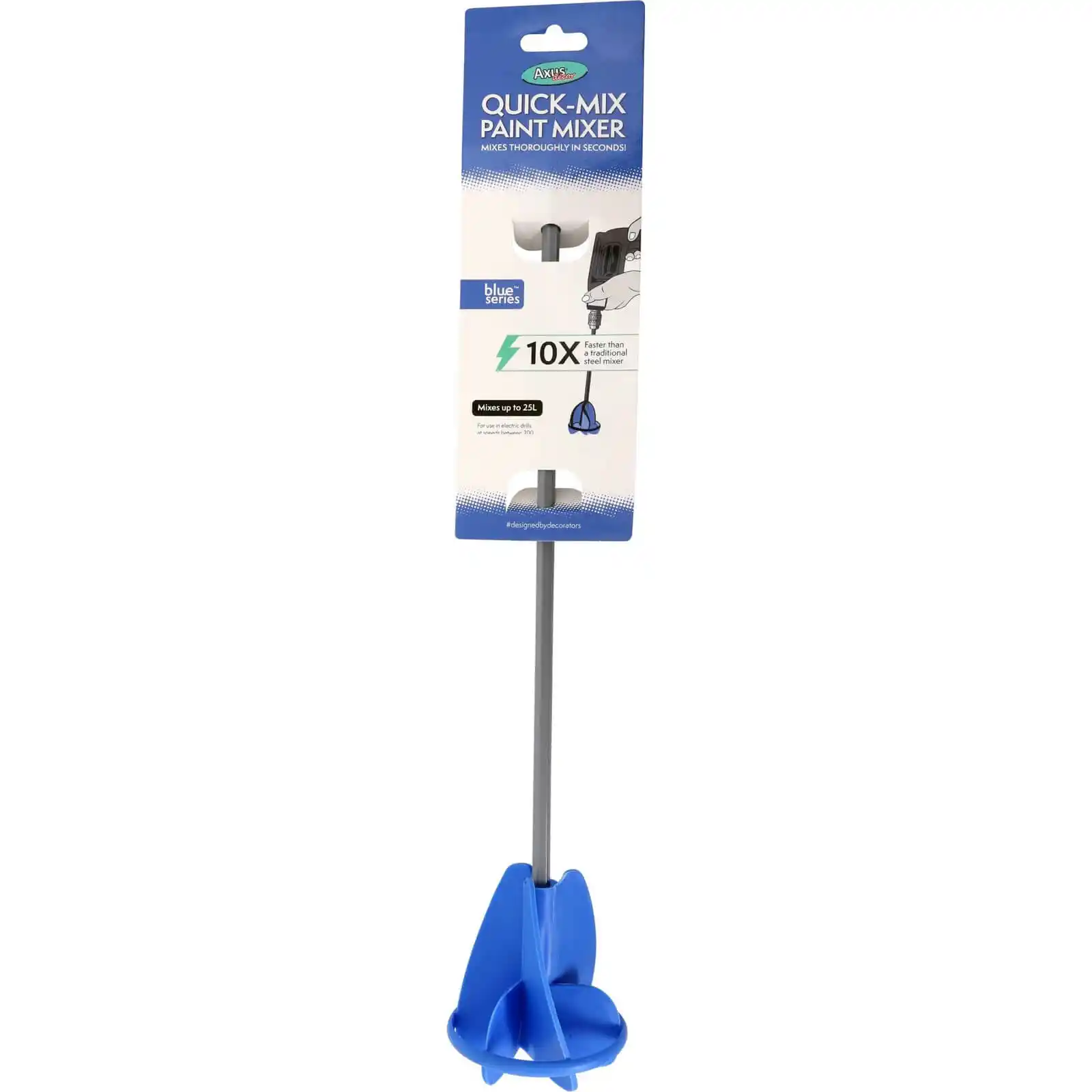 Accesorii si unelte de zugravit, gletuit - Mixer Quick-Mix pentru amestecat vopsea, Amesteca pana la 25 l, Axus