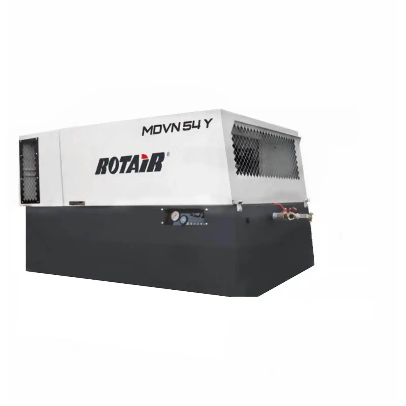 Utilaje profesionale constructii - Motocompresor 54Y, 5400l/min, 7 bar, cu motor YANMAR Skid fara carucior
