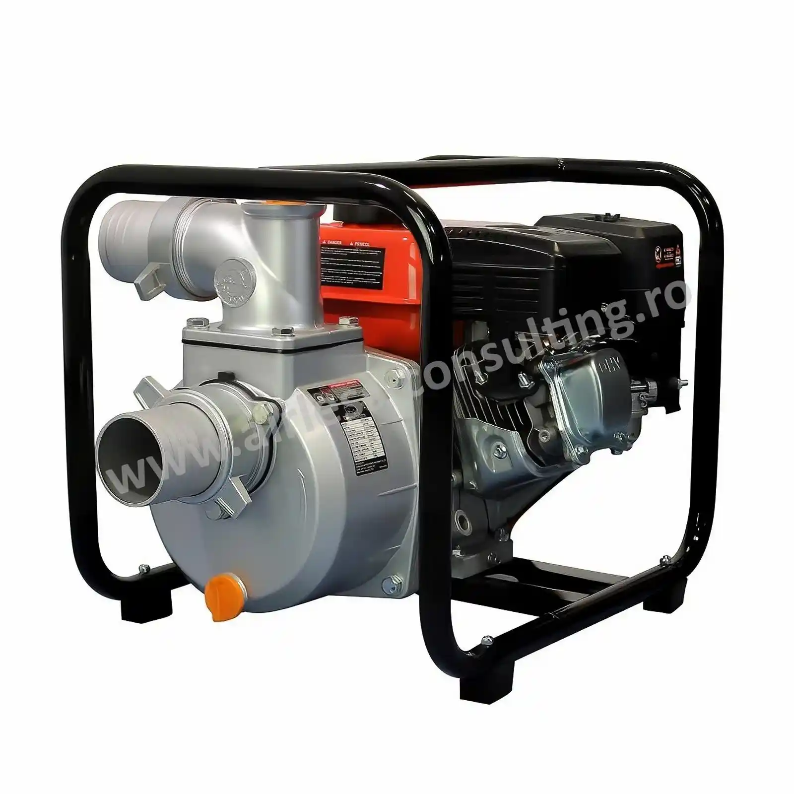 Motopompa ape semicurate BISONTE BTA-MP80 diametru 80 mm debit 50 mc/h [2]