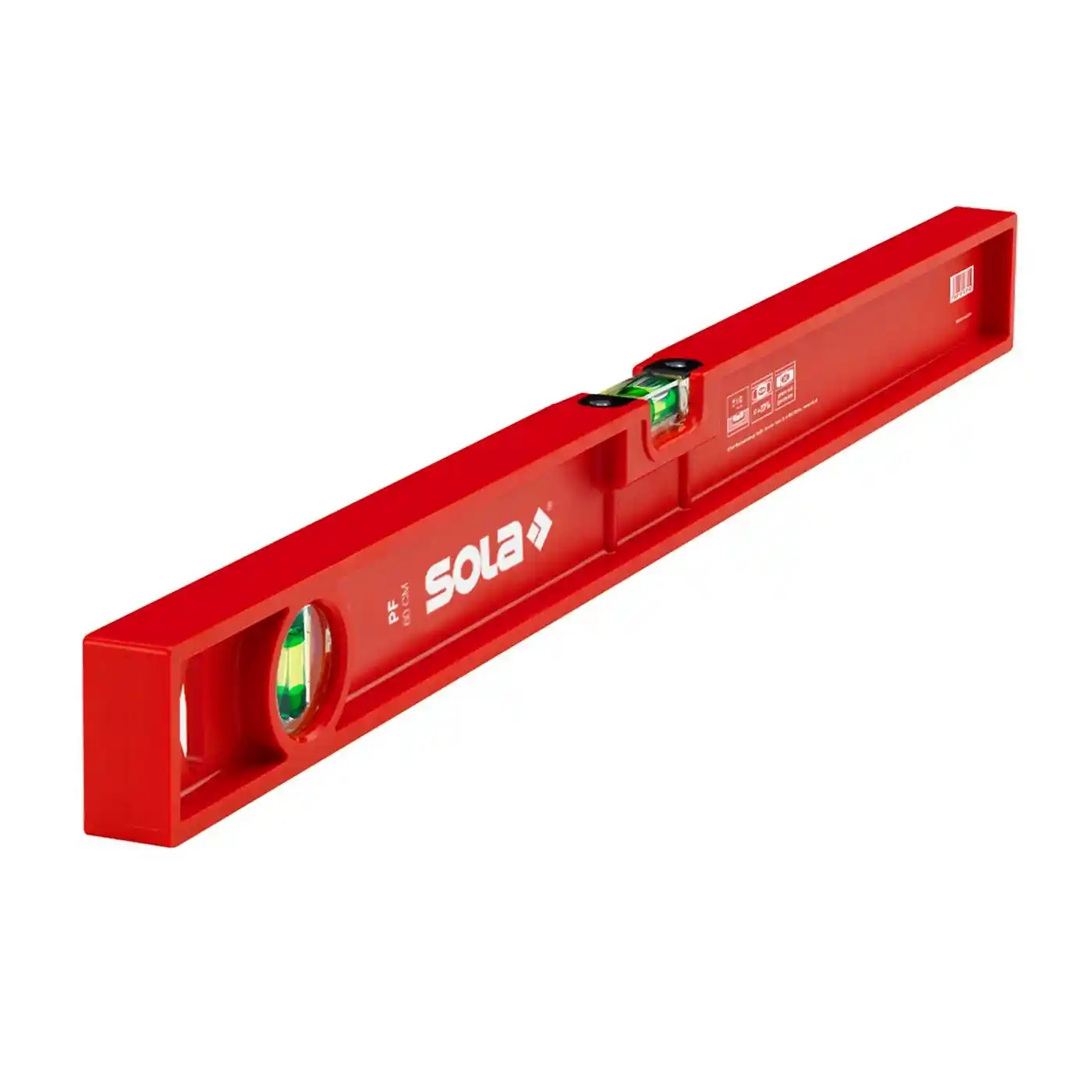 Accesorii si unelte de zugravit, gletuit - Nivela din plastic, PF 80, SOLA