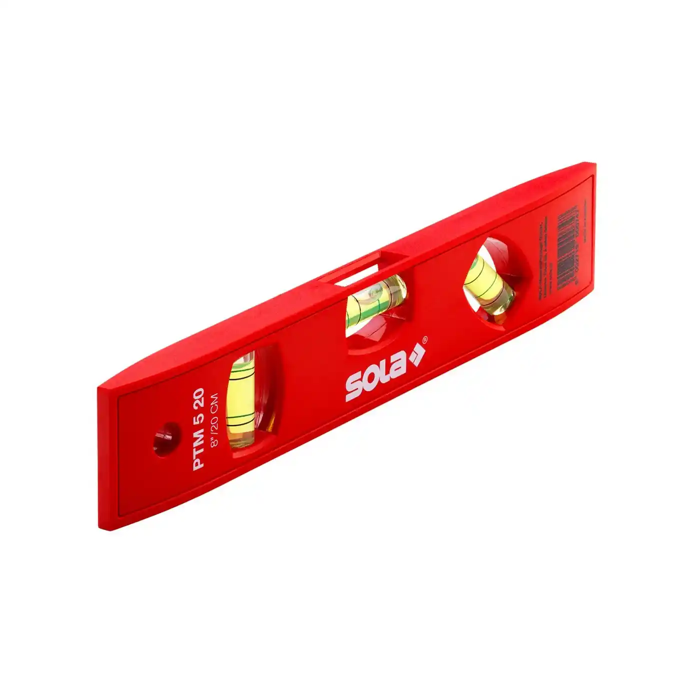Accesorii si unelte de zugravit, gletuit - Nivela torpedo, PTM 5 20 SB magn., SOLA