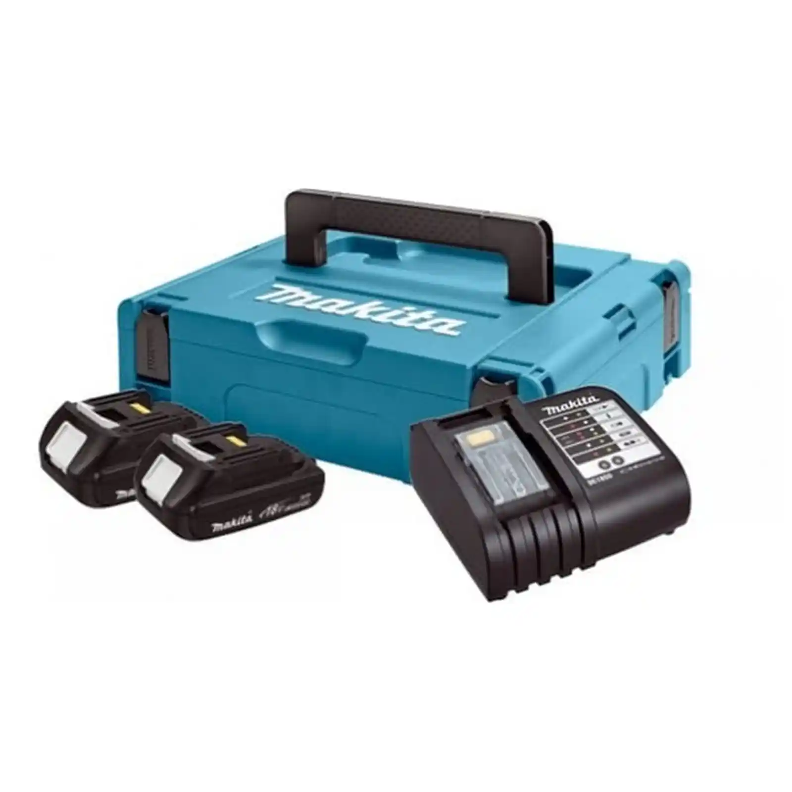 Accesorii Makita - Pachet acumulatori LXT - 2xBL1815N + DC18SD + MAKPAC1, Makita