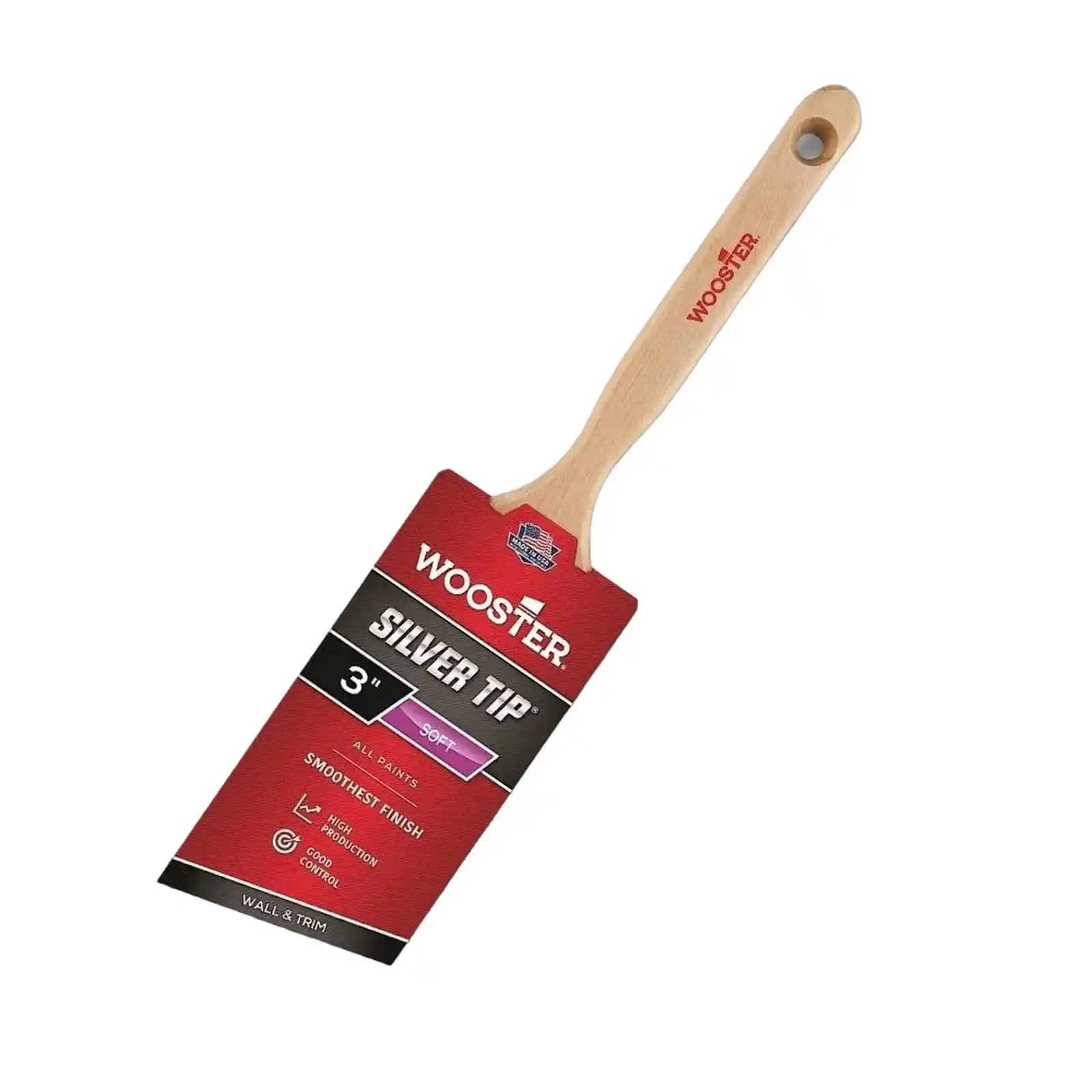 Pachet de 3 pensule premium, Silver Tip, Wooster [4]