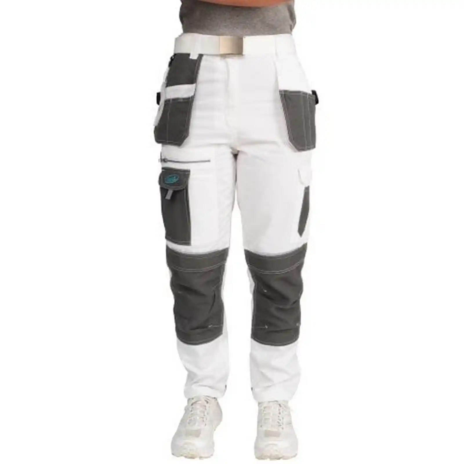 Mascare si Protectie - Pantaloni S-Tex de zugravi, croiala moderna pentru femei, 38 lunga, Axus