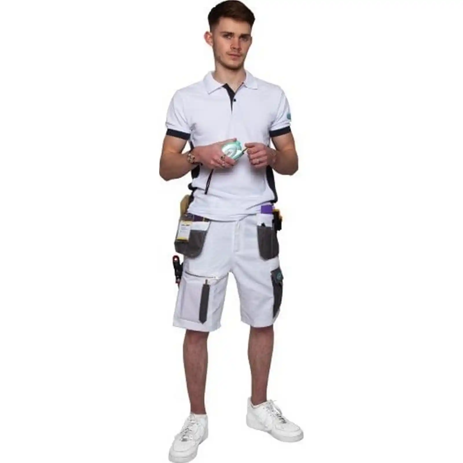 Accesorii si unelte de zugravit, gletuit - Pantaloni scurti S-Tex de zugravi, 104 cm, Axus