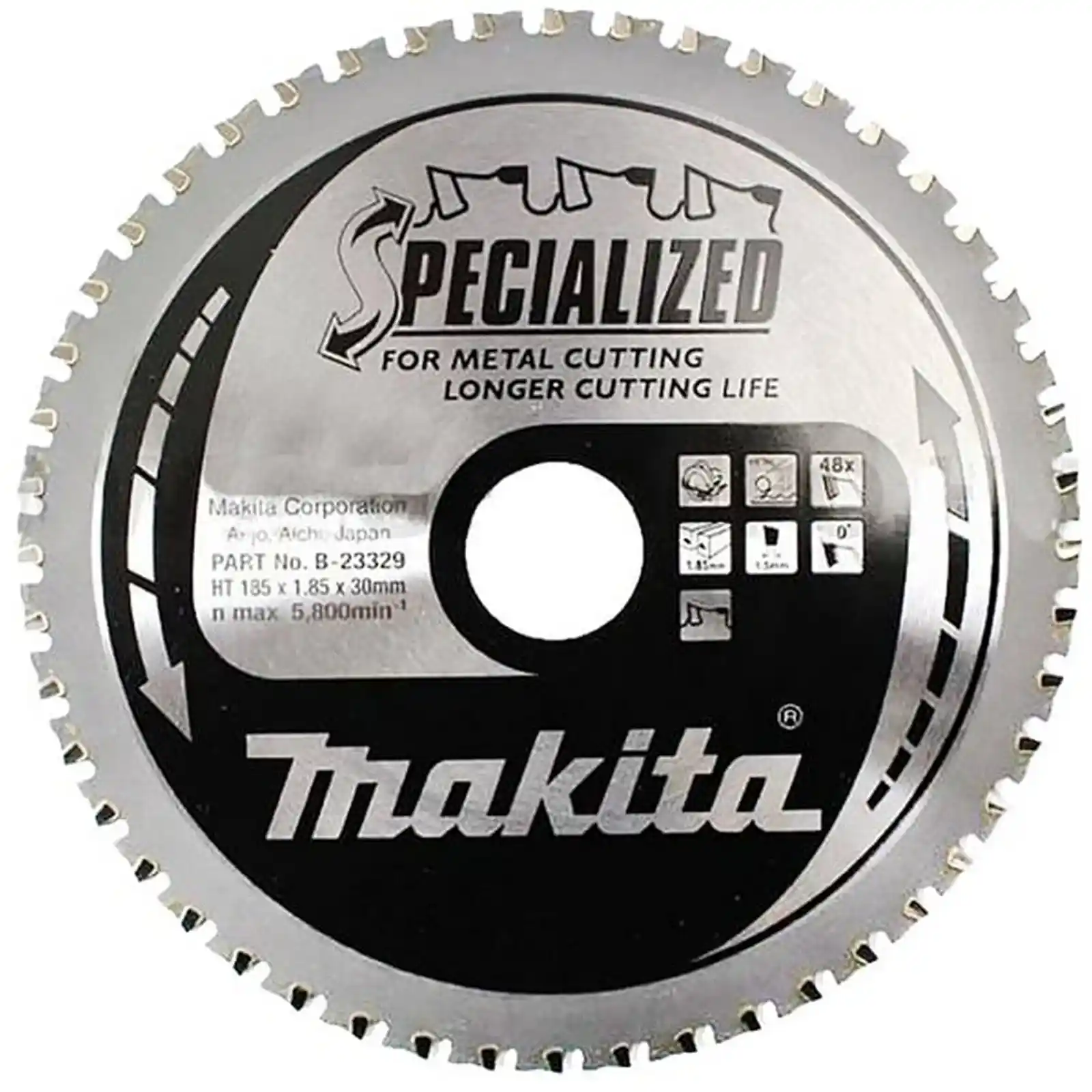 Accesorii Makita - PANZA CIRC SPECIALIZED METAL 185X30X48, Makita