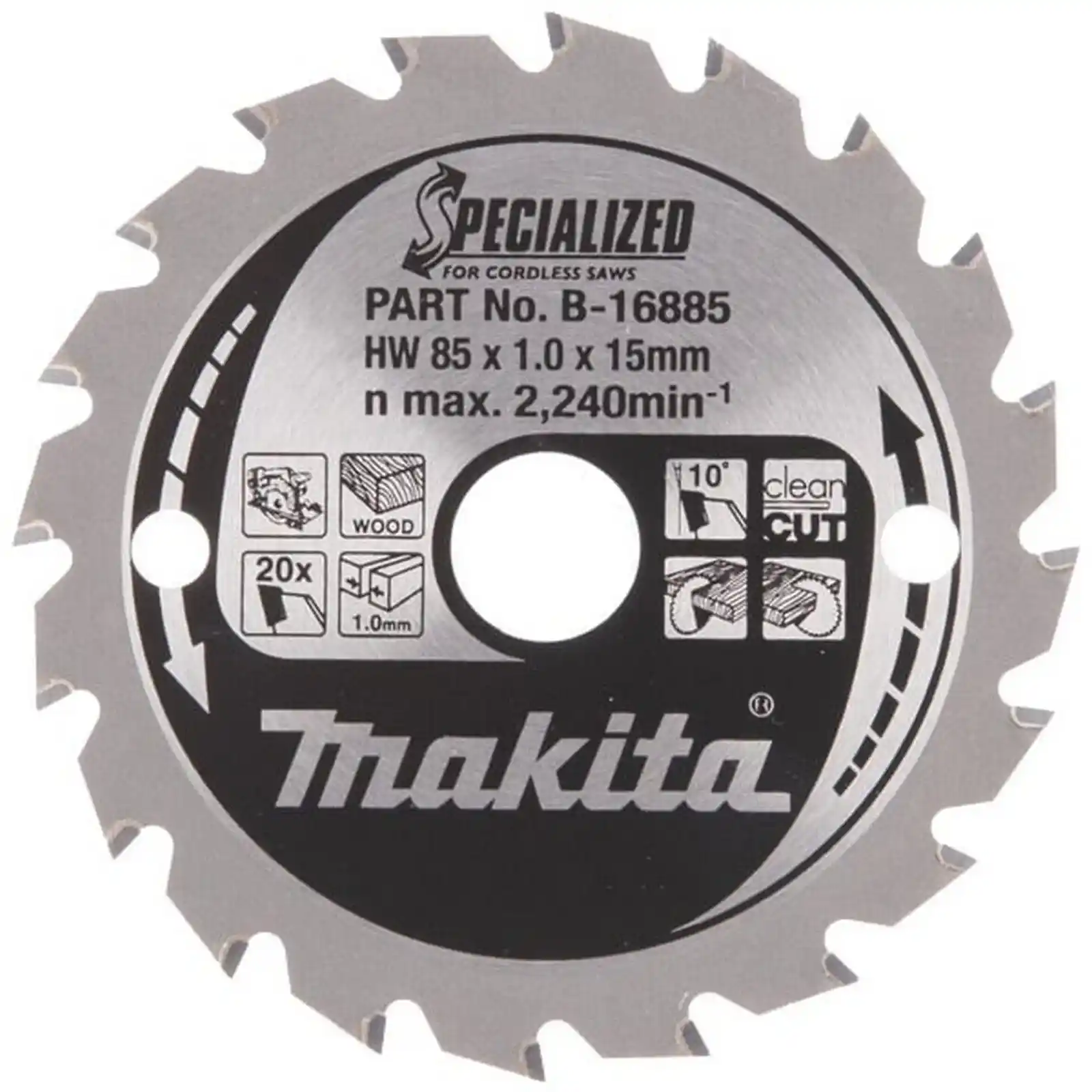 Accesorii Makita - PANZA CIRCULAR ACUM. LEMN 85X15X20, Makita