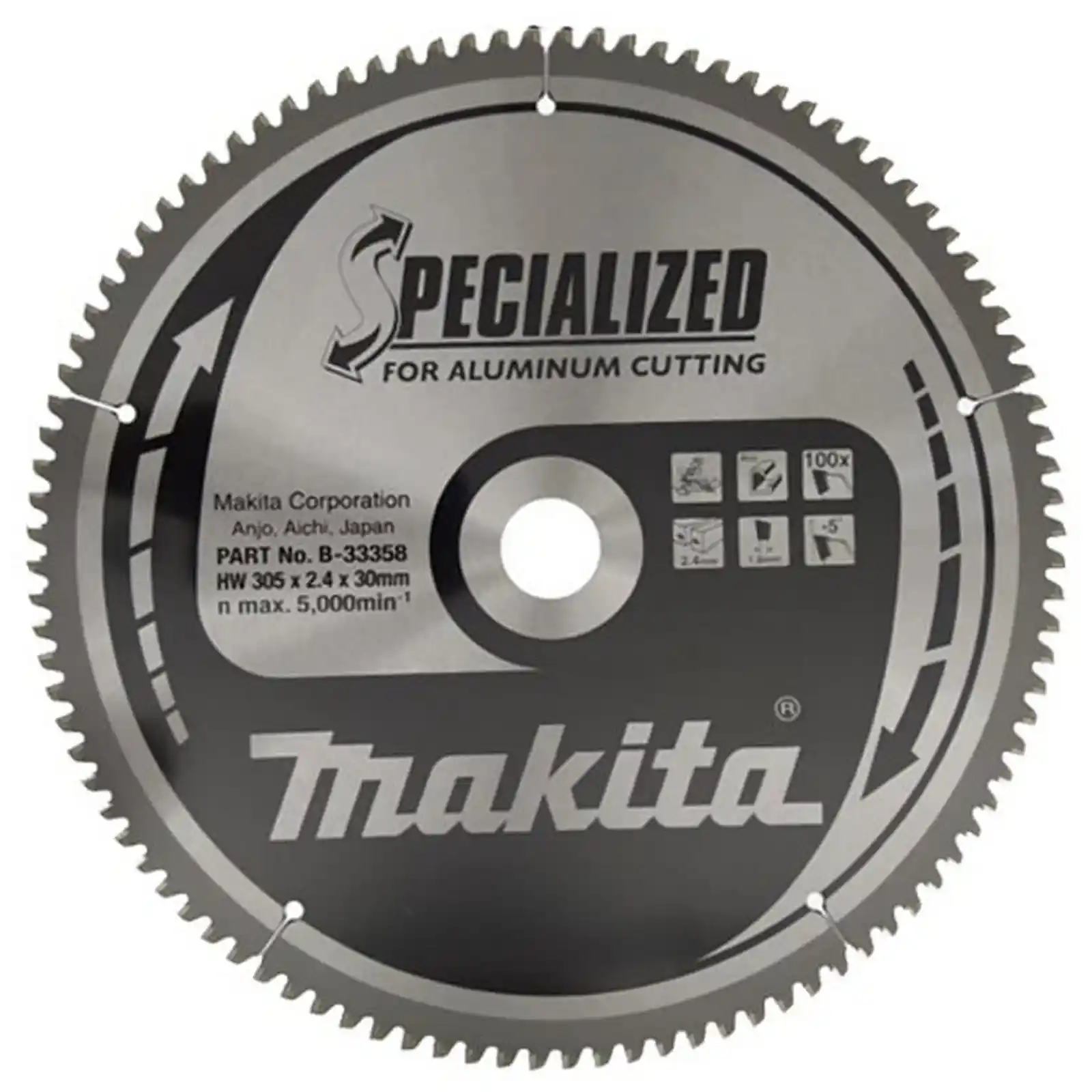 Promotii si oferte - PANZA CIRCULAR ALUMINIU 305X30X100, Makita