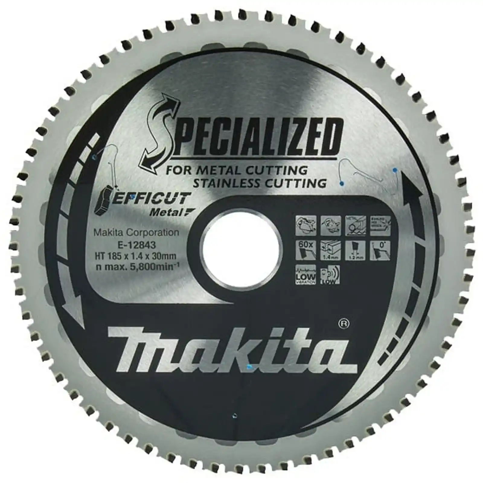 Accesorii Makita - PANZA CIRCULAR EFFICUT METAL 185X30X60T, Makita