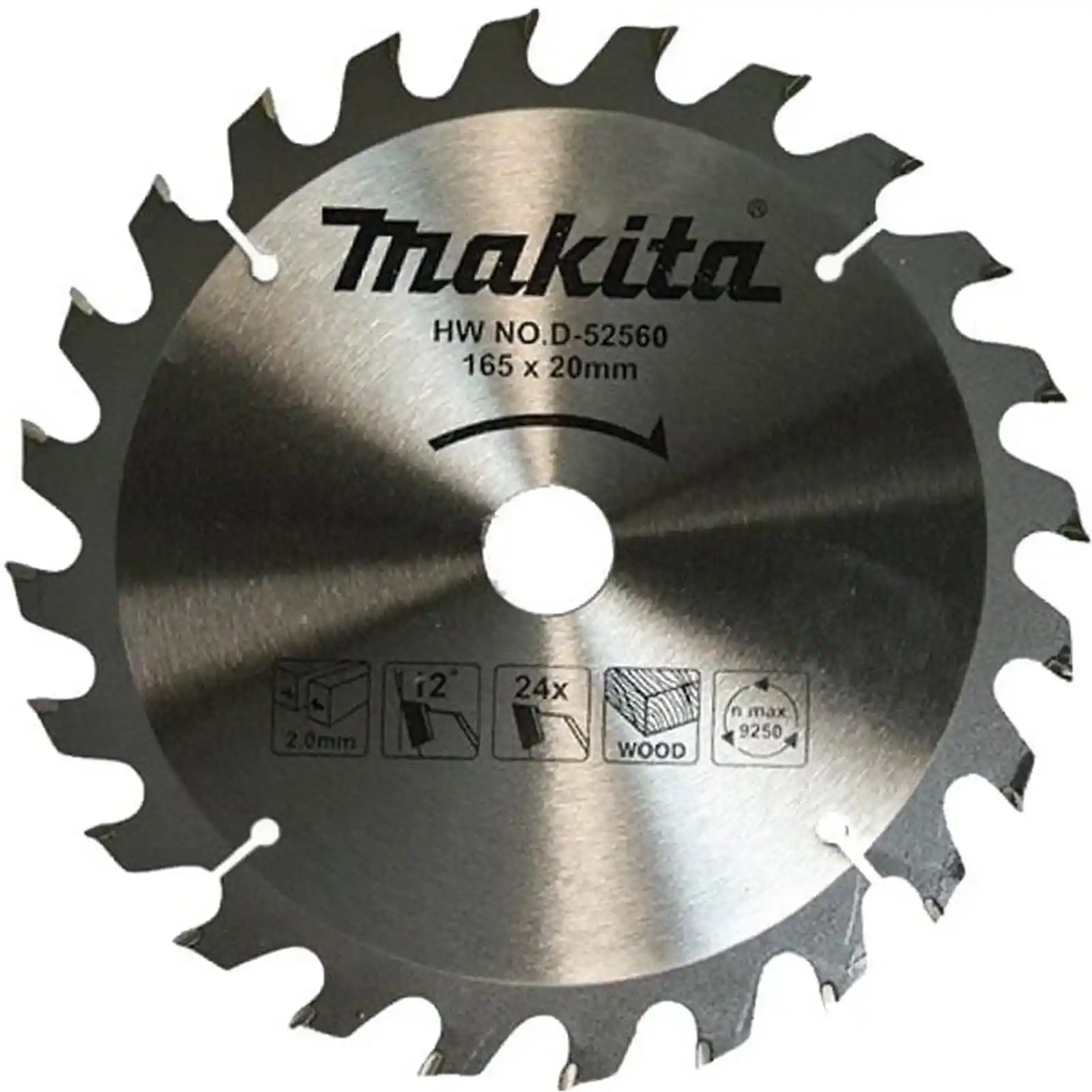 Accesorii Makita - PANZA CIRCULAR LEMN STANDARD 165X20X24, Makita