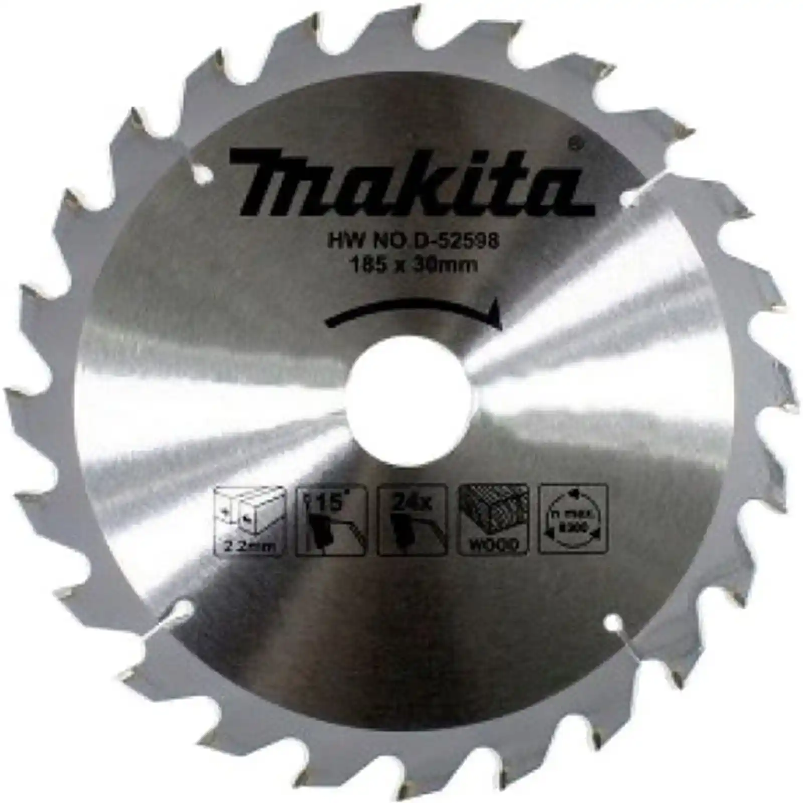 Accesorii Makita - PANZA CIRCULAR LEMN STANDARD 185X30X24, Makita