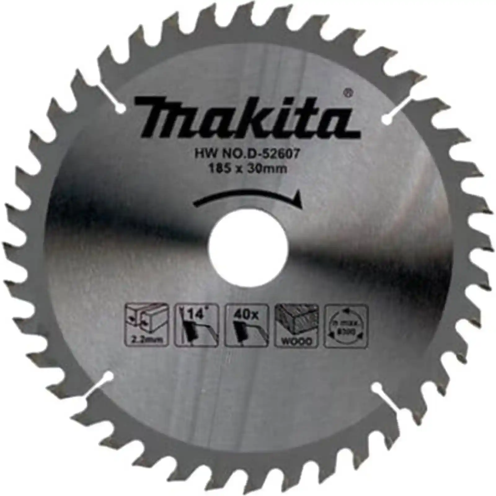 Accesorii Makita - PANZA CIRCULAR LEMN STANDARD 185X30X40, Makita