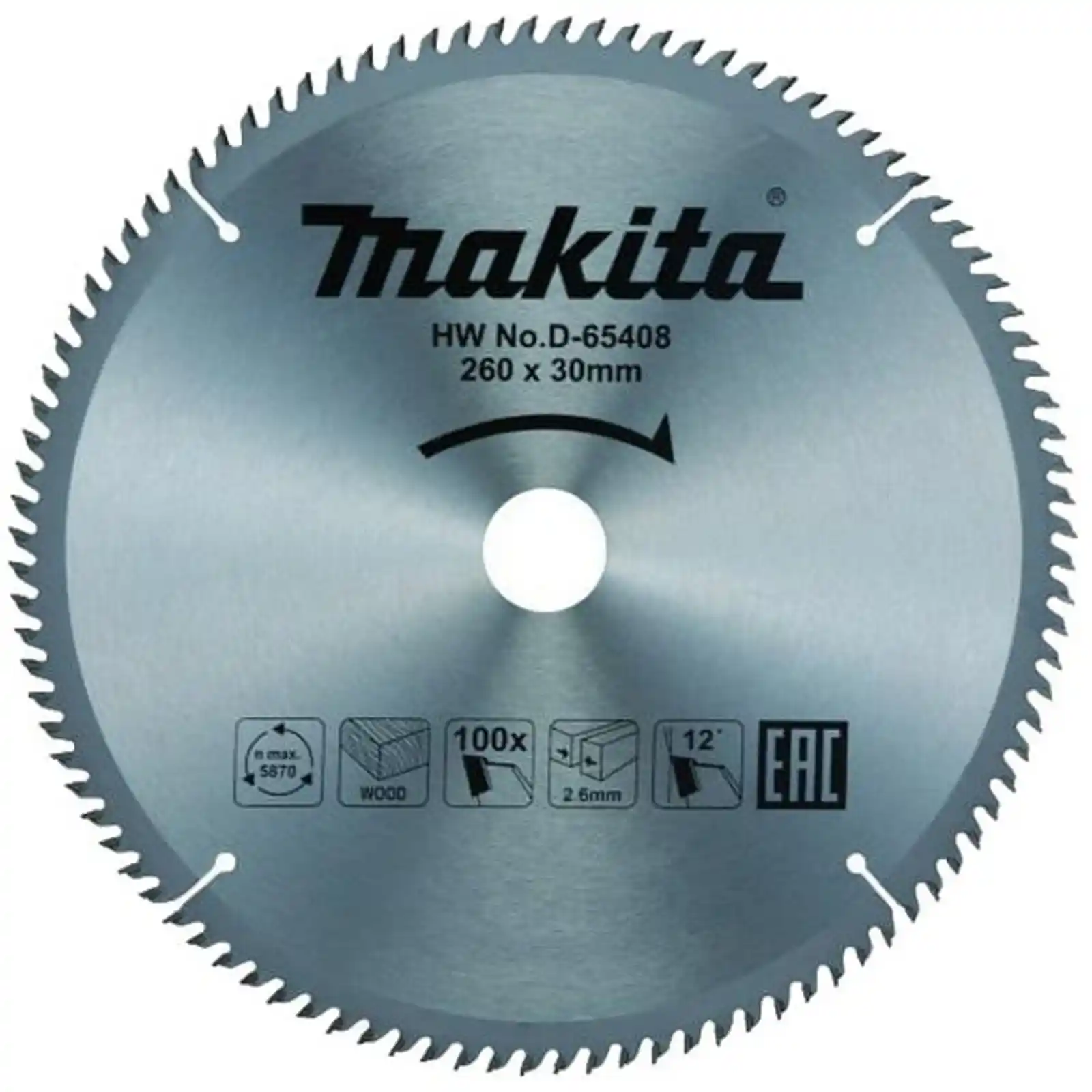 Promotii si oferte - PANZA CIRCULAR LEMN STANDARD 260X30X100, Makita