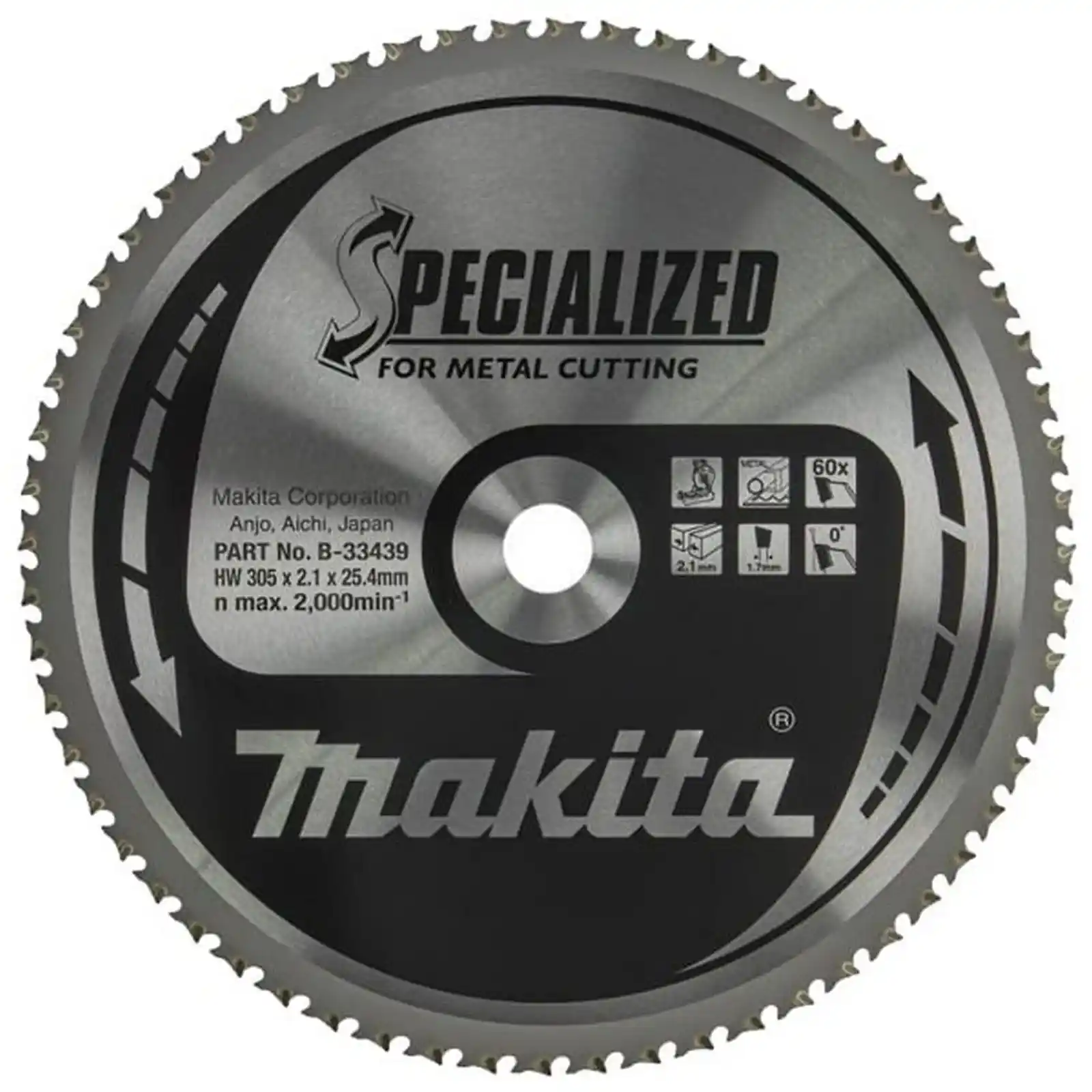 Promotii si oferte - PANZA CIRCULAR METAL/OTEL 305X25X60, Makita