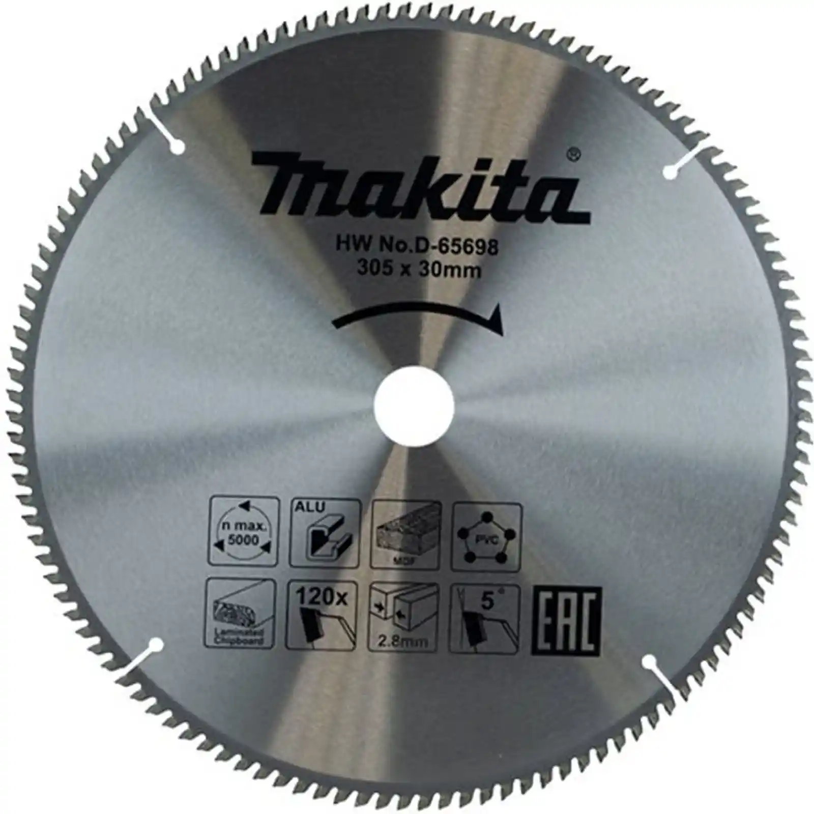 Promotii si oferte - PANZA CIRCULAR MULTIMATERIAL 305X30X120, Makita