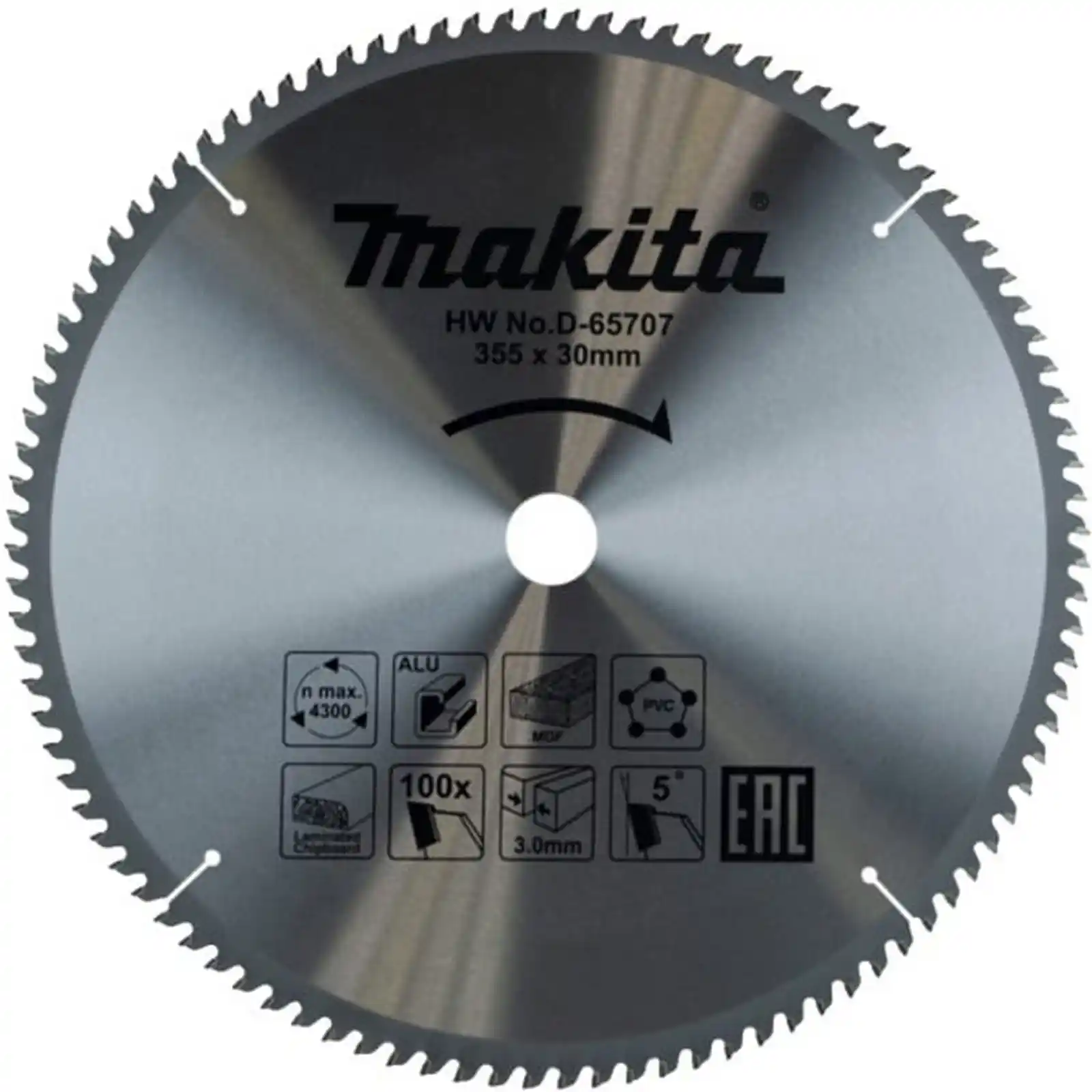Promotii si oferte - PANZA CIRCULAR MULTIMATERIAL 355X30X100, Makita