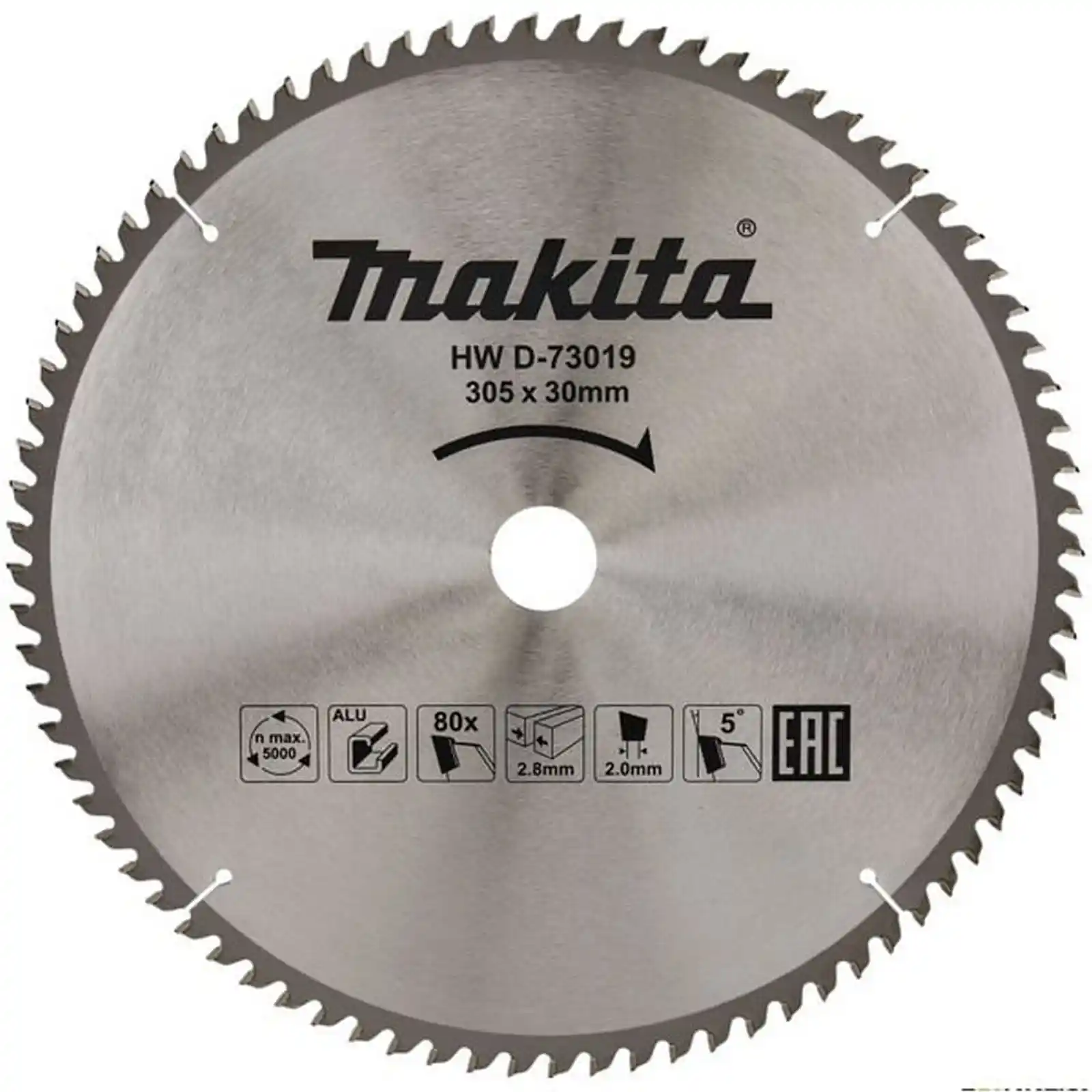 Accesorii Makita - PANZA CIRCULAR PT ALUMINIU 305X30X80T, Makita