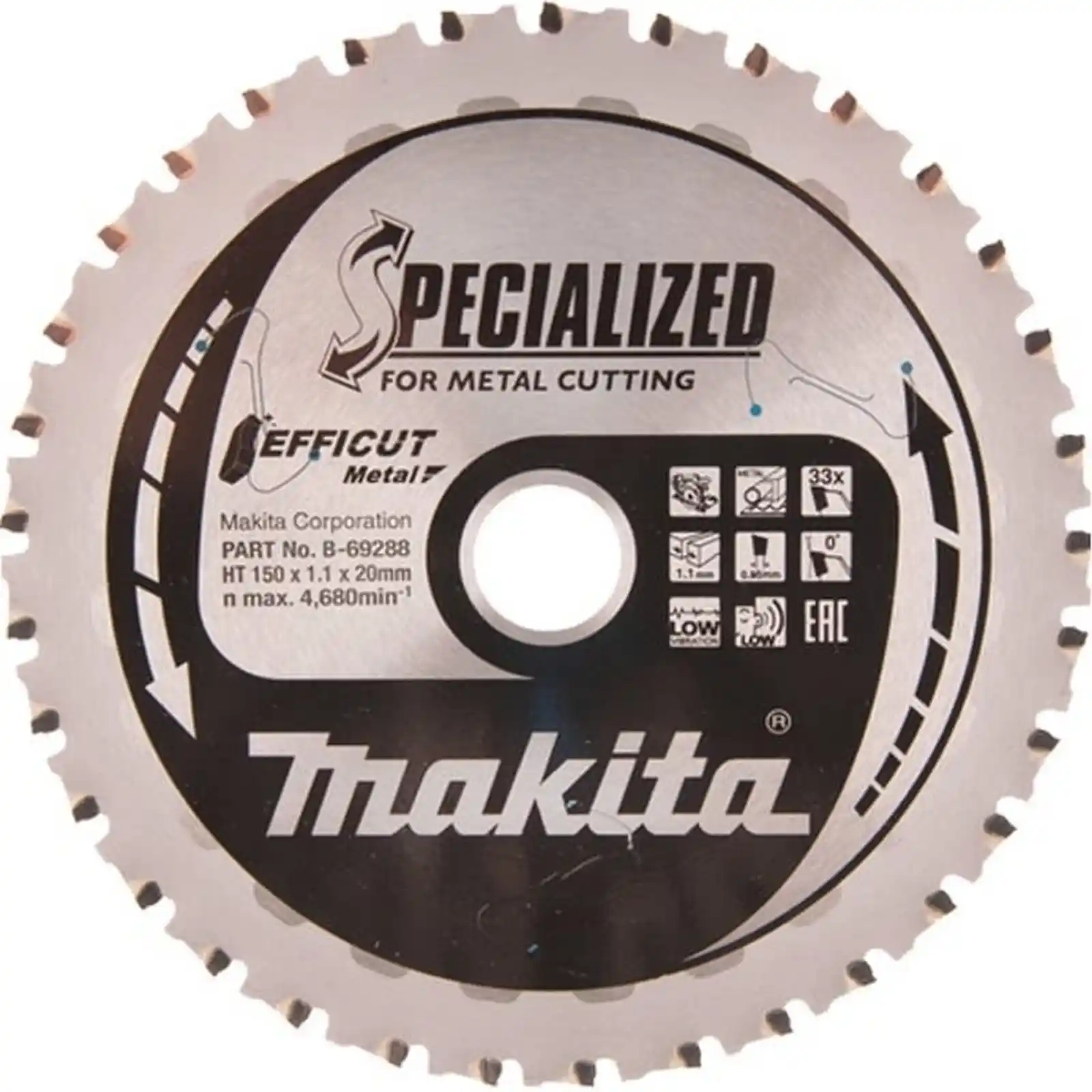 Accesorii Makita - PANZA CIRCULAR TIP EFFICUT 150mm x 20mm, Makita