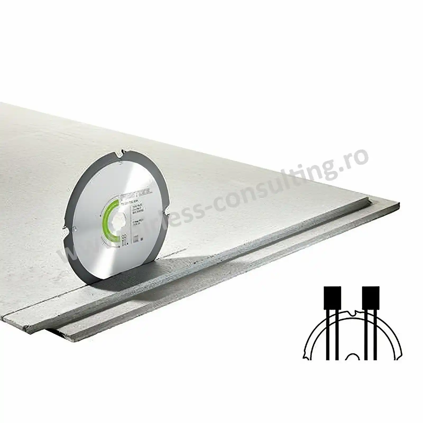 Unelte Profesionale Festool - Panza de ferastrau diamantata ABRASIVE MATERIALS DIA 160x1,8x20 F4 Festool