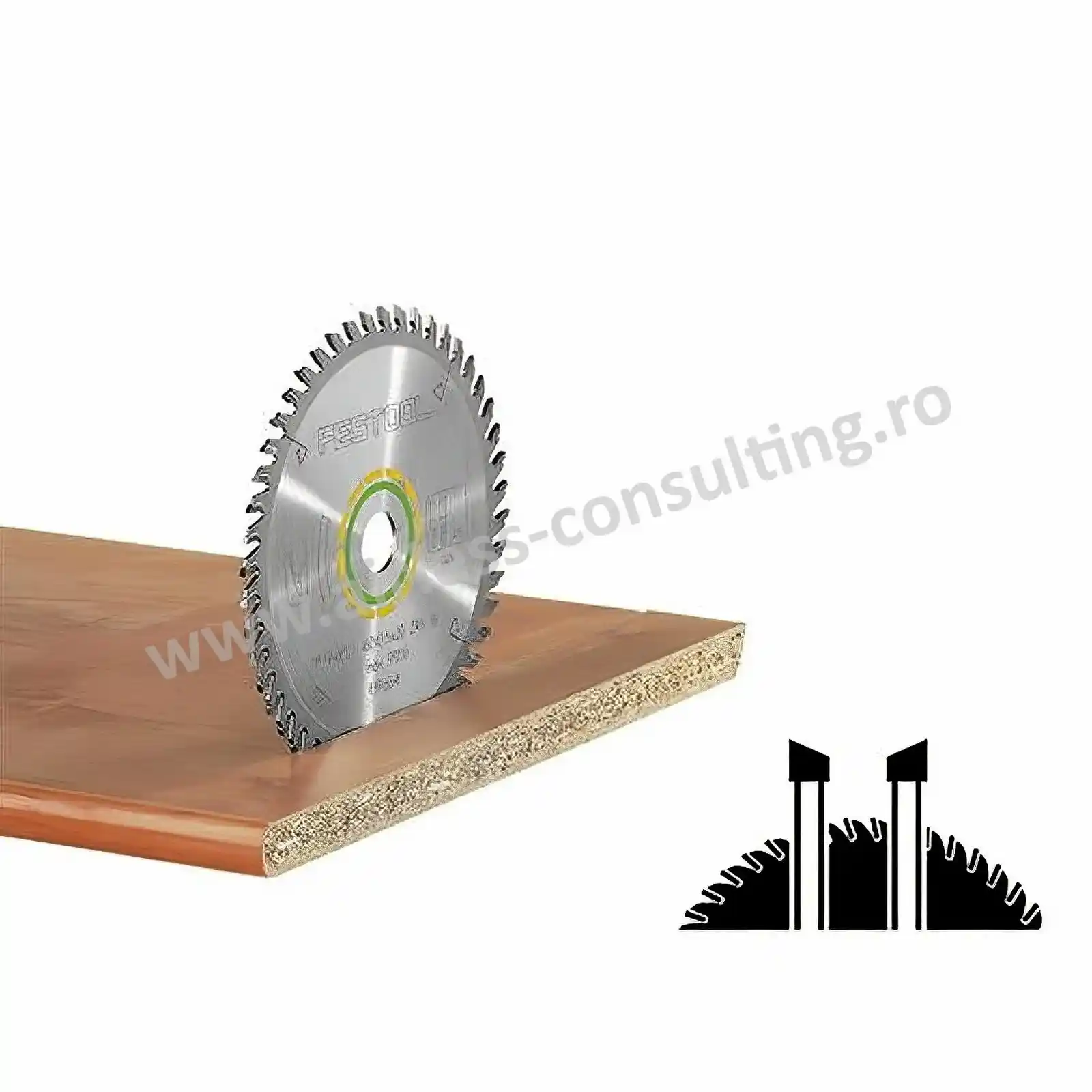 Unelte Profesionale Festool - Panza de ferastrau WOOD FINE CUT HW 225x2,6x30 W48 Festool