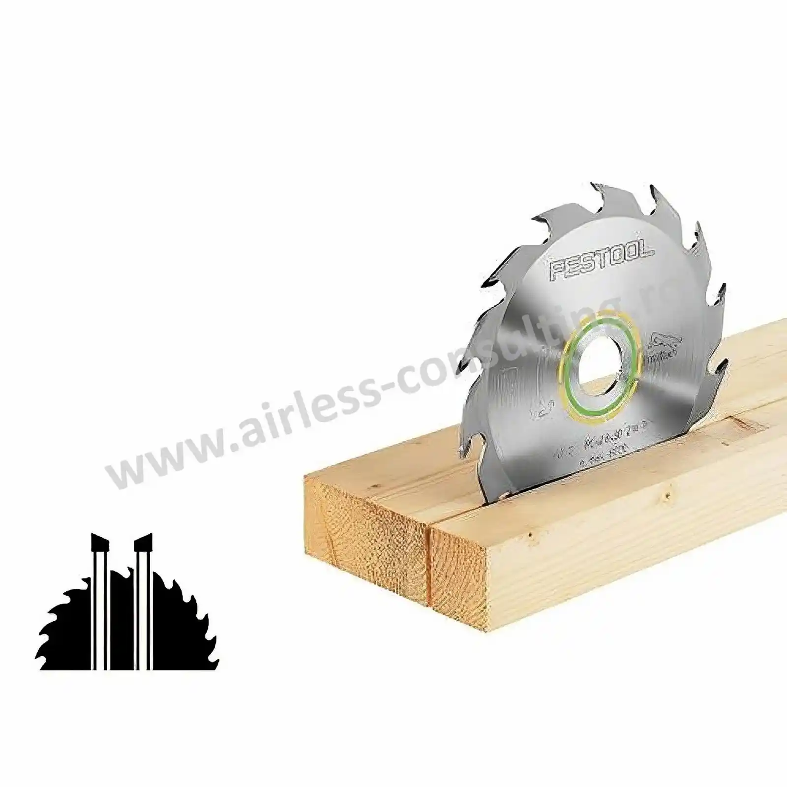 Panza de ferastrau WOOD RIP CUT HW 225x2,6x30 PW18 Festool